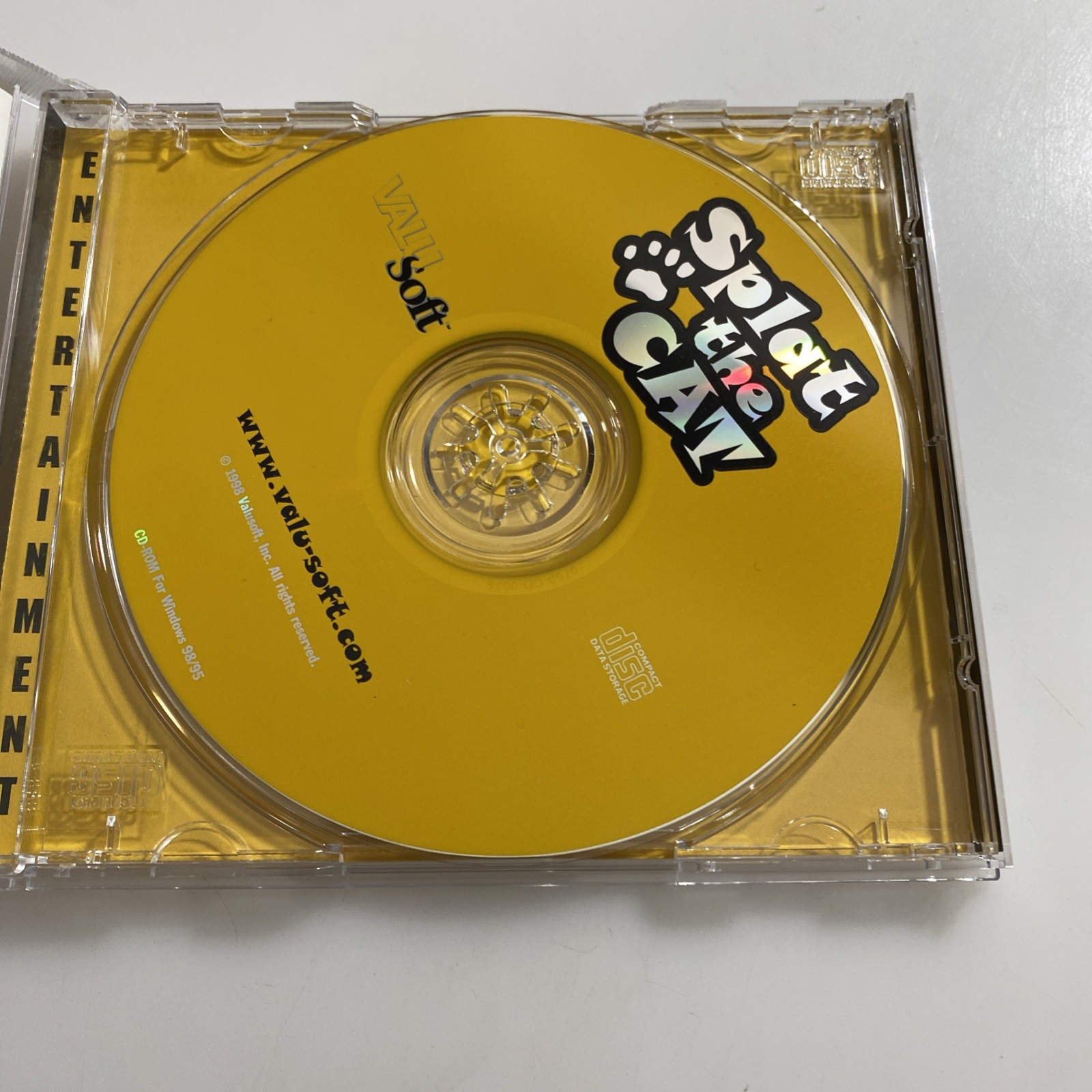 Rare Splat The Cat 🐈 CD-ROM Virtual Pet Computer 💻 Game h2995s