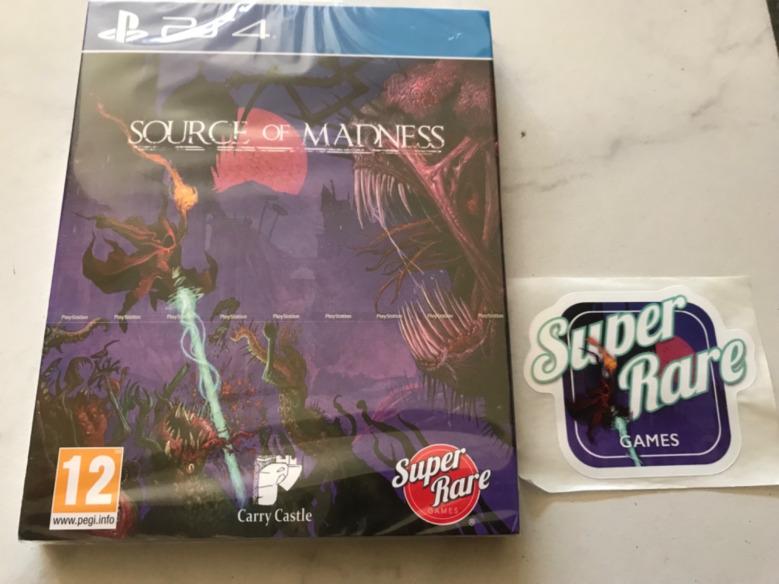 Ps4 games Source Of Madness Super Rare Games #1 Sealed. Only 1000