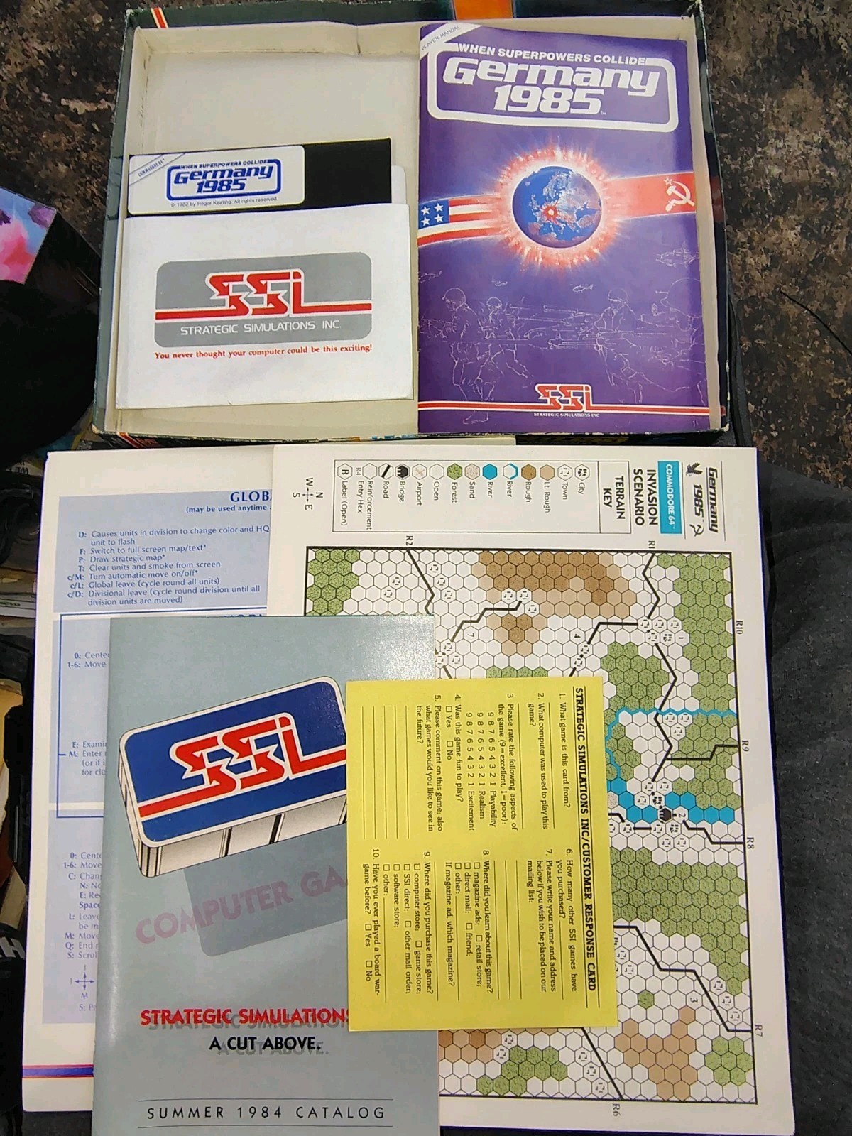 When Superpowers Collide Germany 1985 Commdore 64