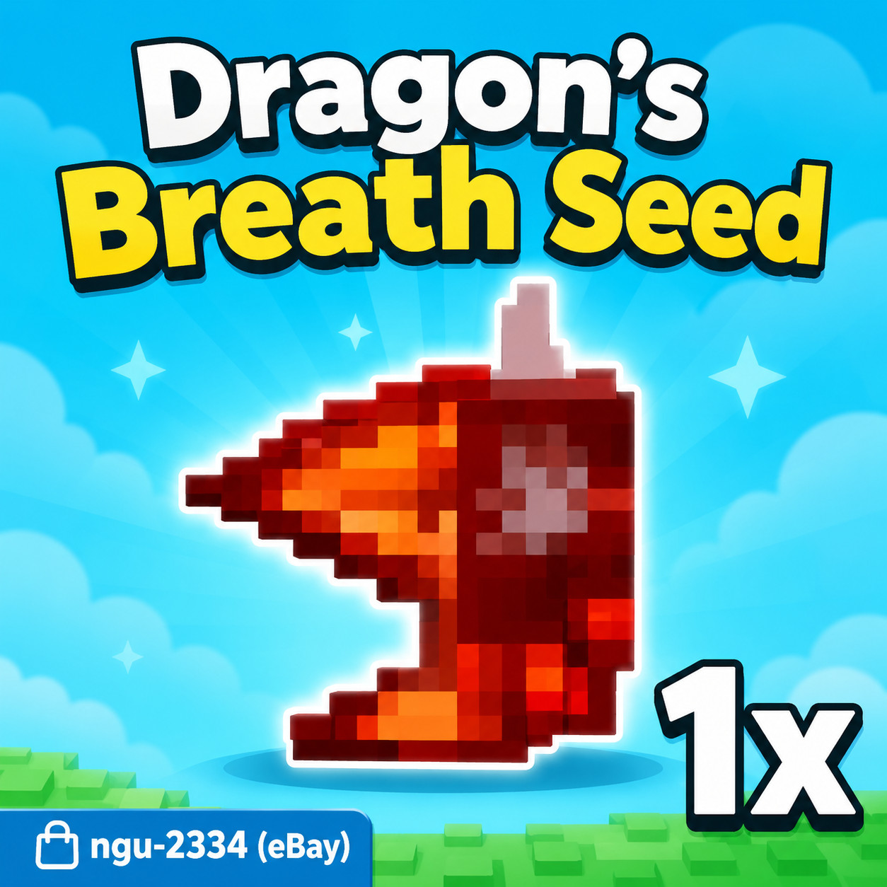 Dragon’s Breath Seed | Grow a Garden 2 Roblox | Fast Delivery Cheap