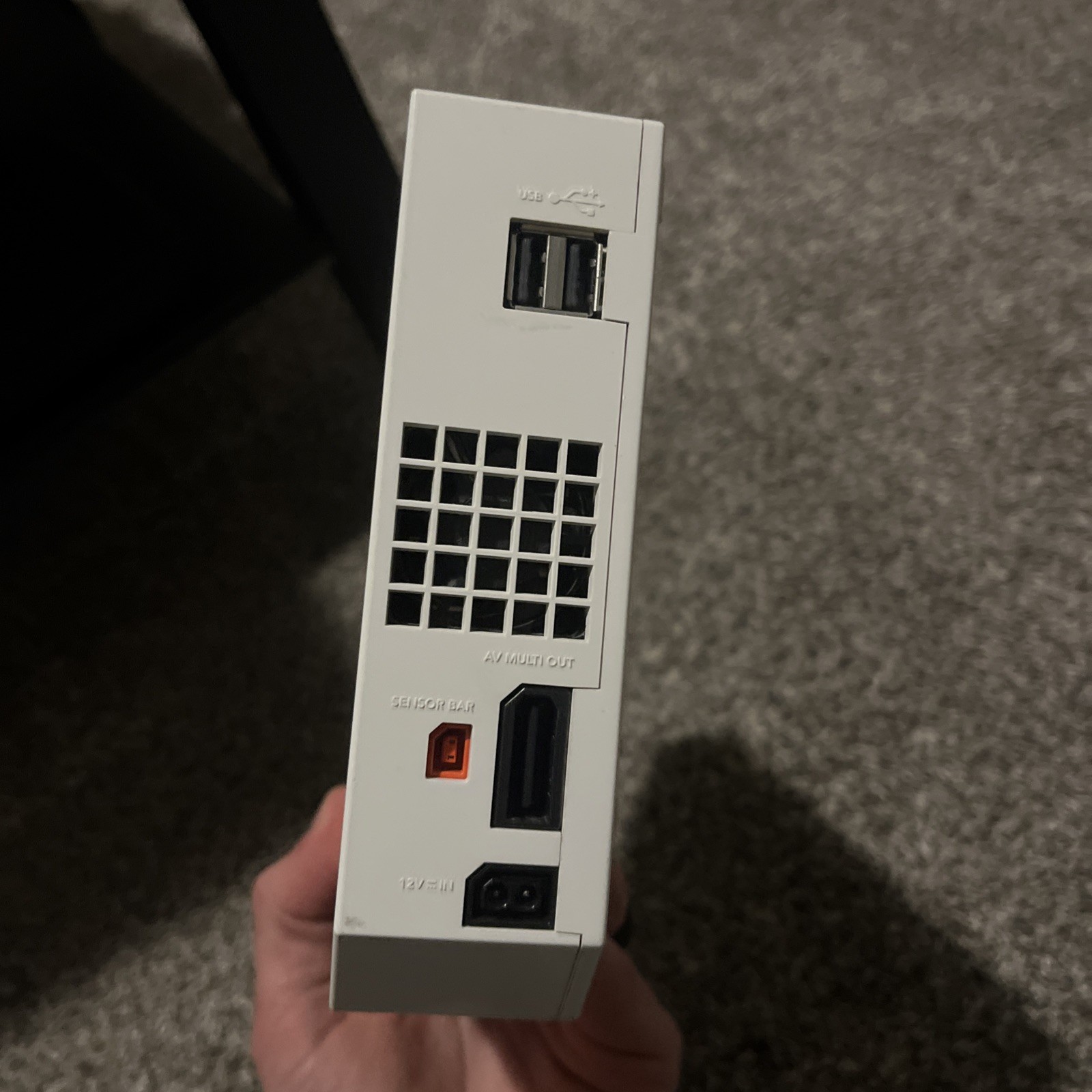 Nintendo Wii RVL-001 For Parts Doesn’t Connect To Tv/ Read Soak