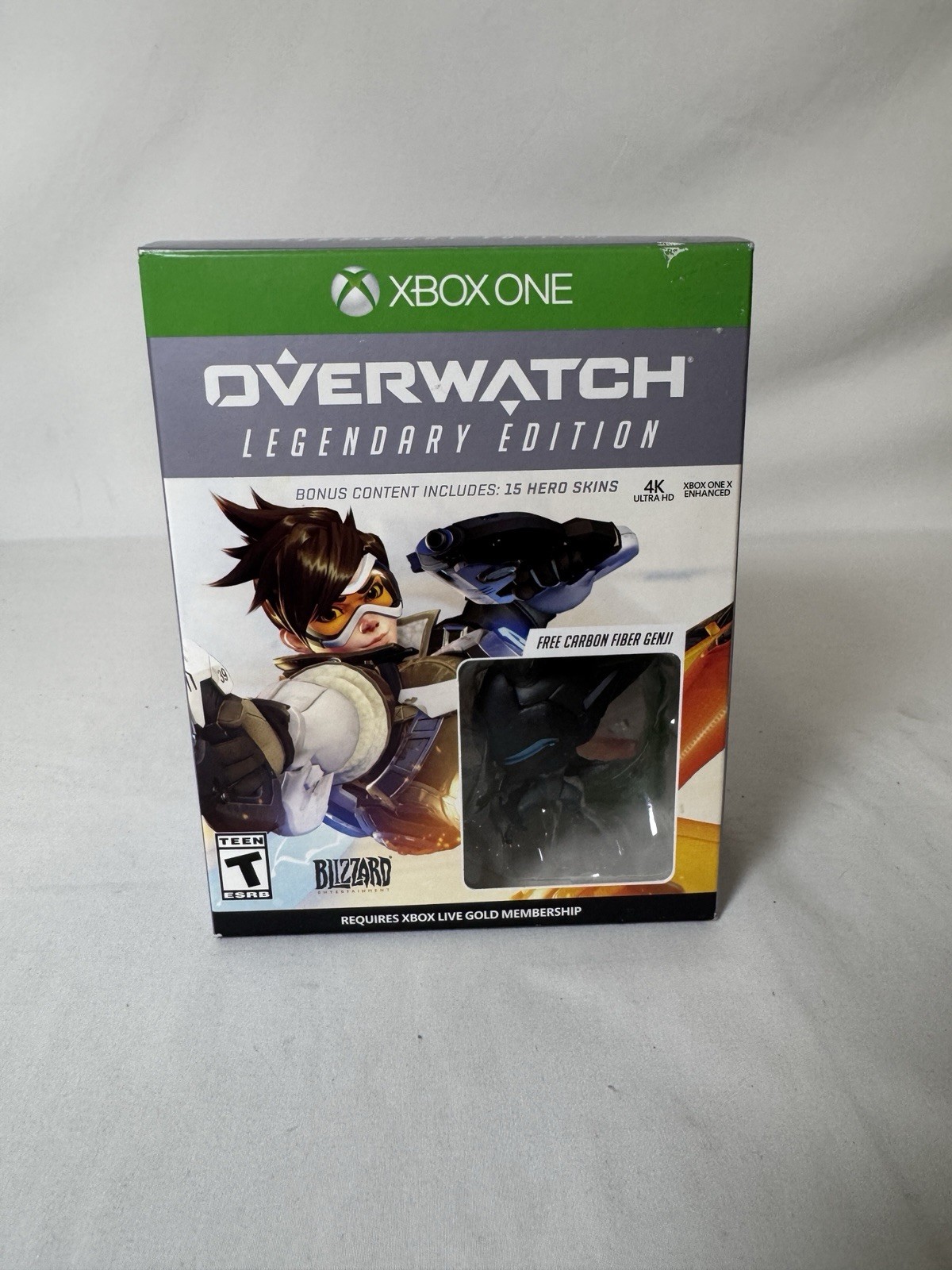 Overwatch Legendary Edition (Xbox One, 2018) with Carbon Fiber Genji