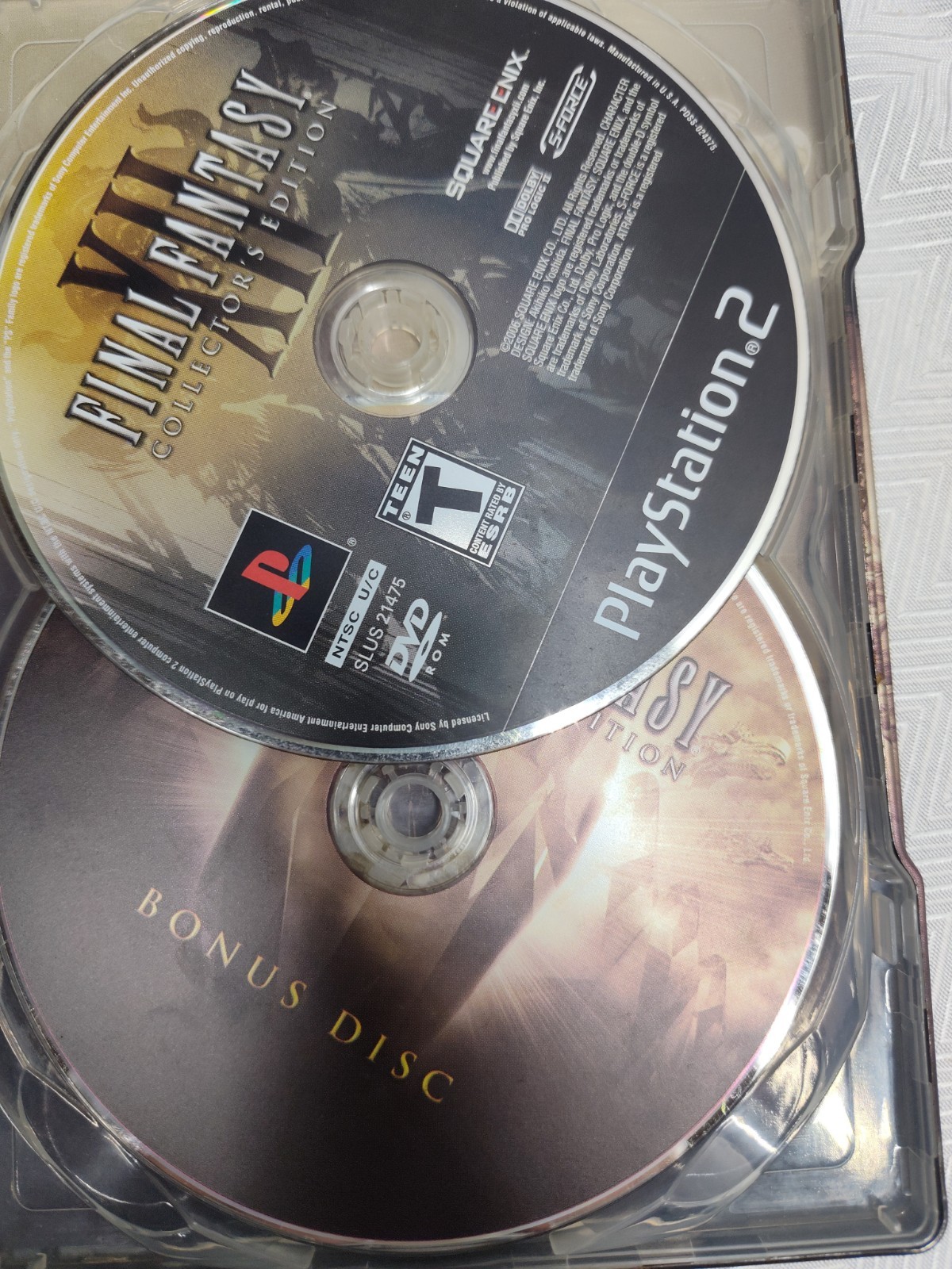 Final Fantasy XII: Collector’s Edition (Sony PlayStation 2, 2006) Light RustIng