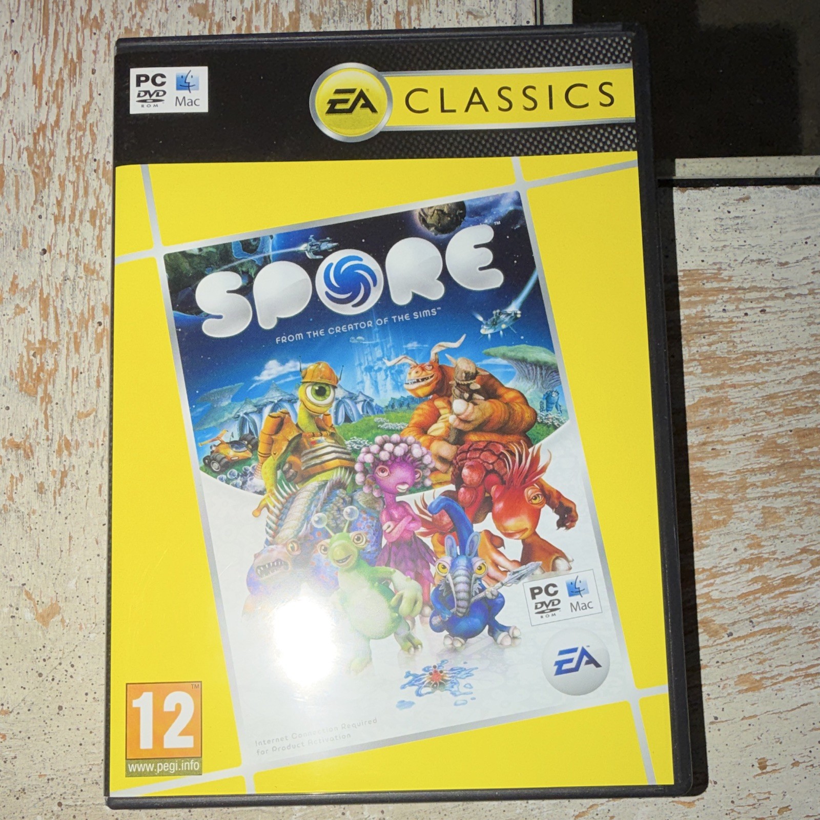 EA Spore EA Classics PC/Mac DVD-ROM Simulation PEGI 12 PAL – Spore Series