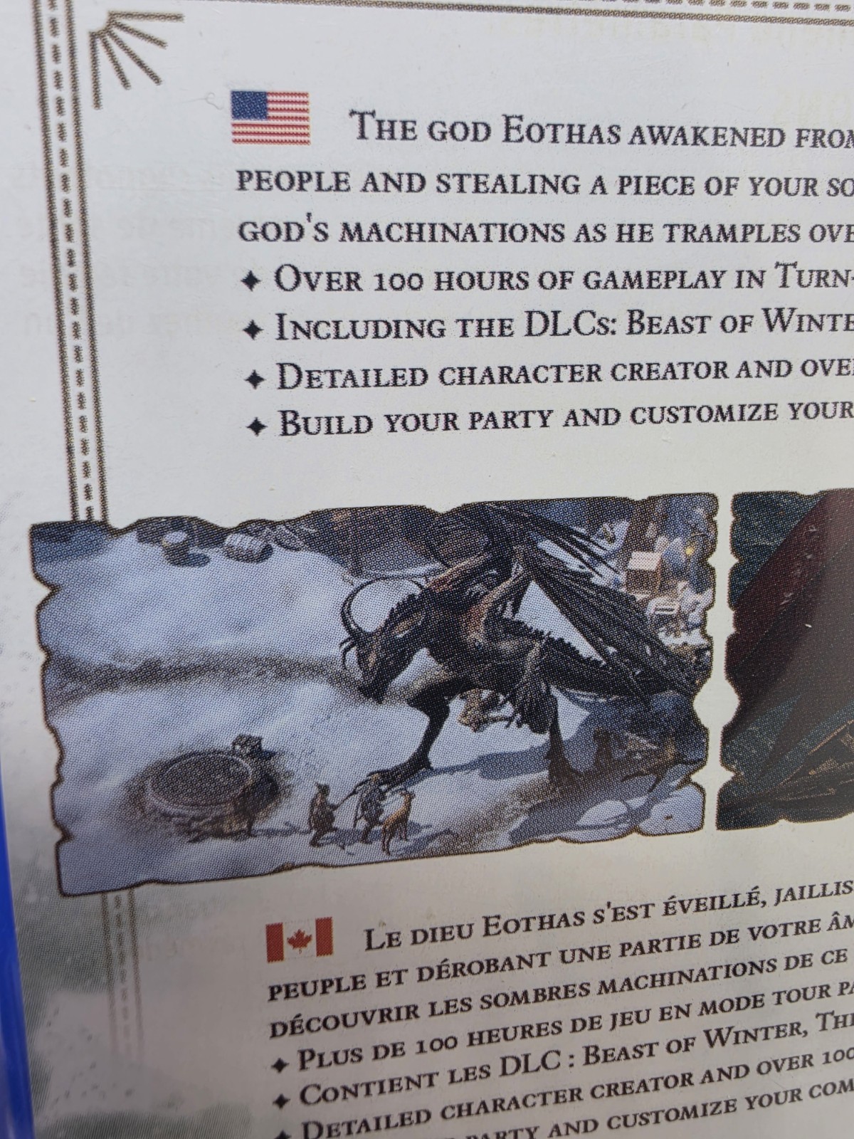 Pillars of Eternity 2 II: Deadfire (Sony PlayStation 4) Cib Complete Ps4