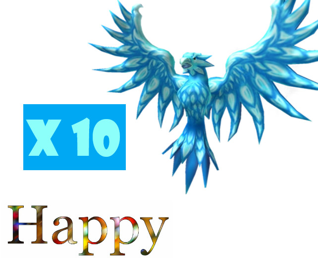 ICE PHOENIX x 10❄️💙FAST DELIVERY!!!❄️💙MURDER MYSTERY 2❄️💙GODLY PET MM2 ROBLX
