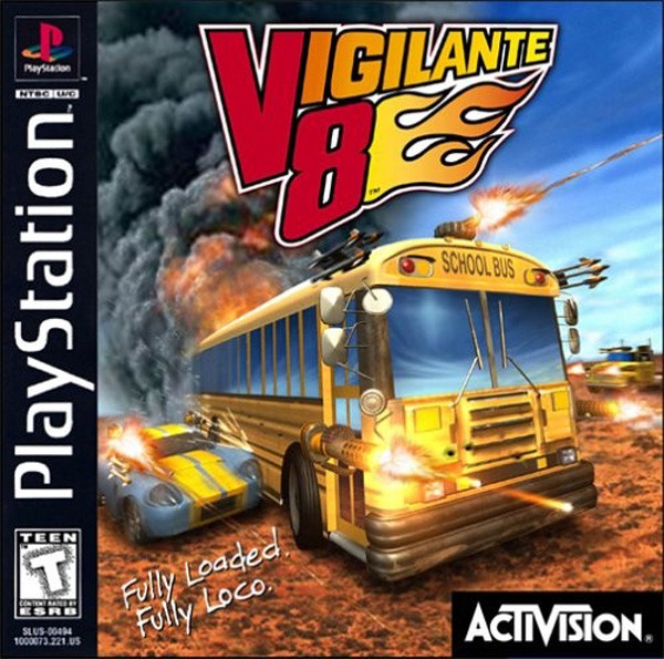 Vigilante 8 For PlayStation 1 PS1 8E
