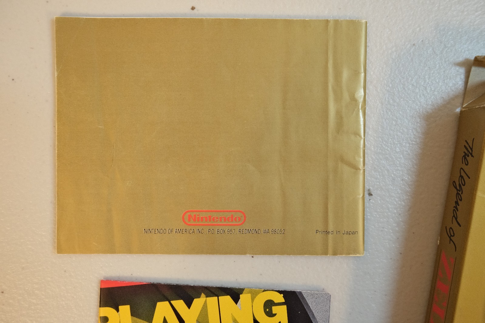 The Legend of Zelda (Nintendo NES, 1987) Complete with Inserts & Poster