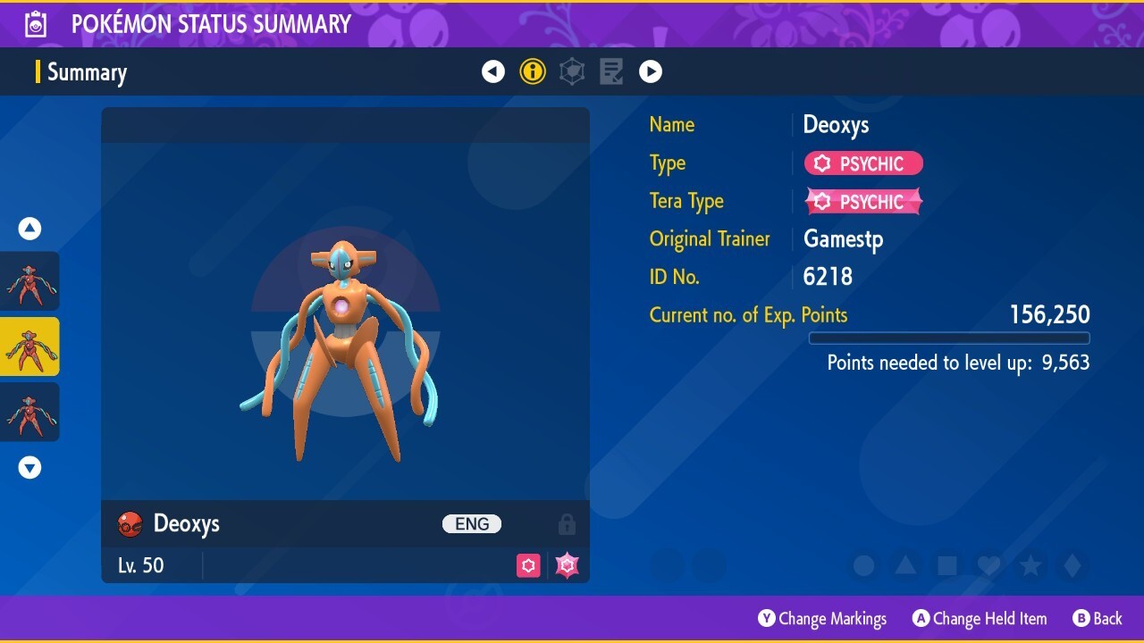 Deoxys Event 💜 American GameStop Event 💜 Pokémon Scarlet & Violet