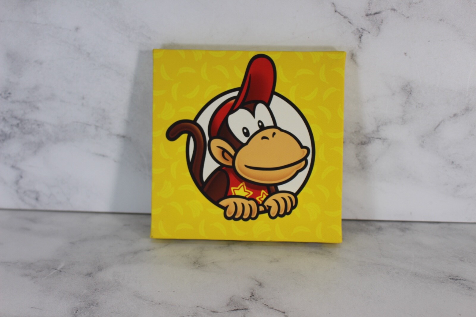 Diddy Kong, 6 x 6 Canvas Picture