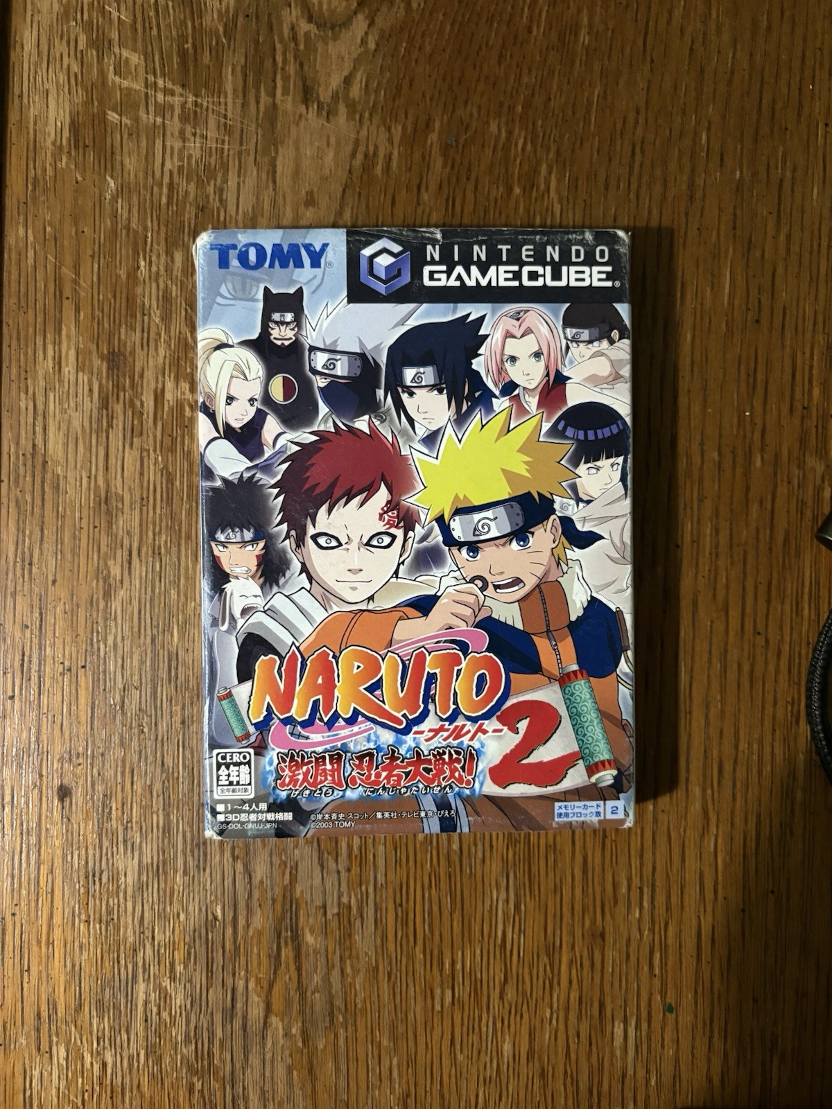 Naruto: Gekitou Ninja Taisen 2 / GameCube Japan import. Cib / tested & working