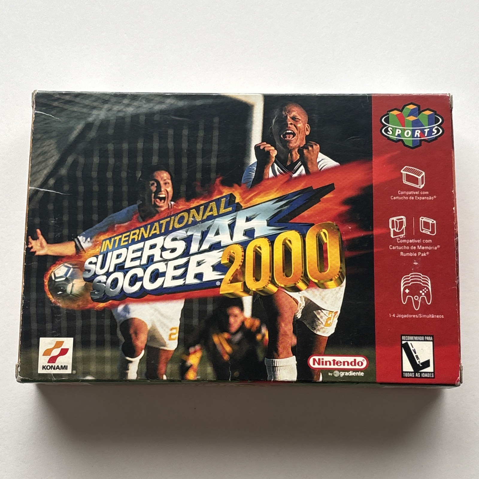 International Superstar Soccer 2000 N64 Nintendo 64 New Factory Sealed English