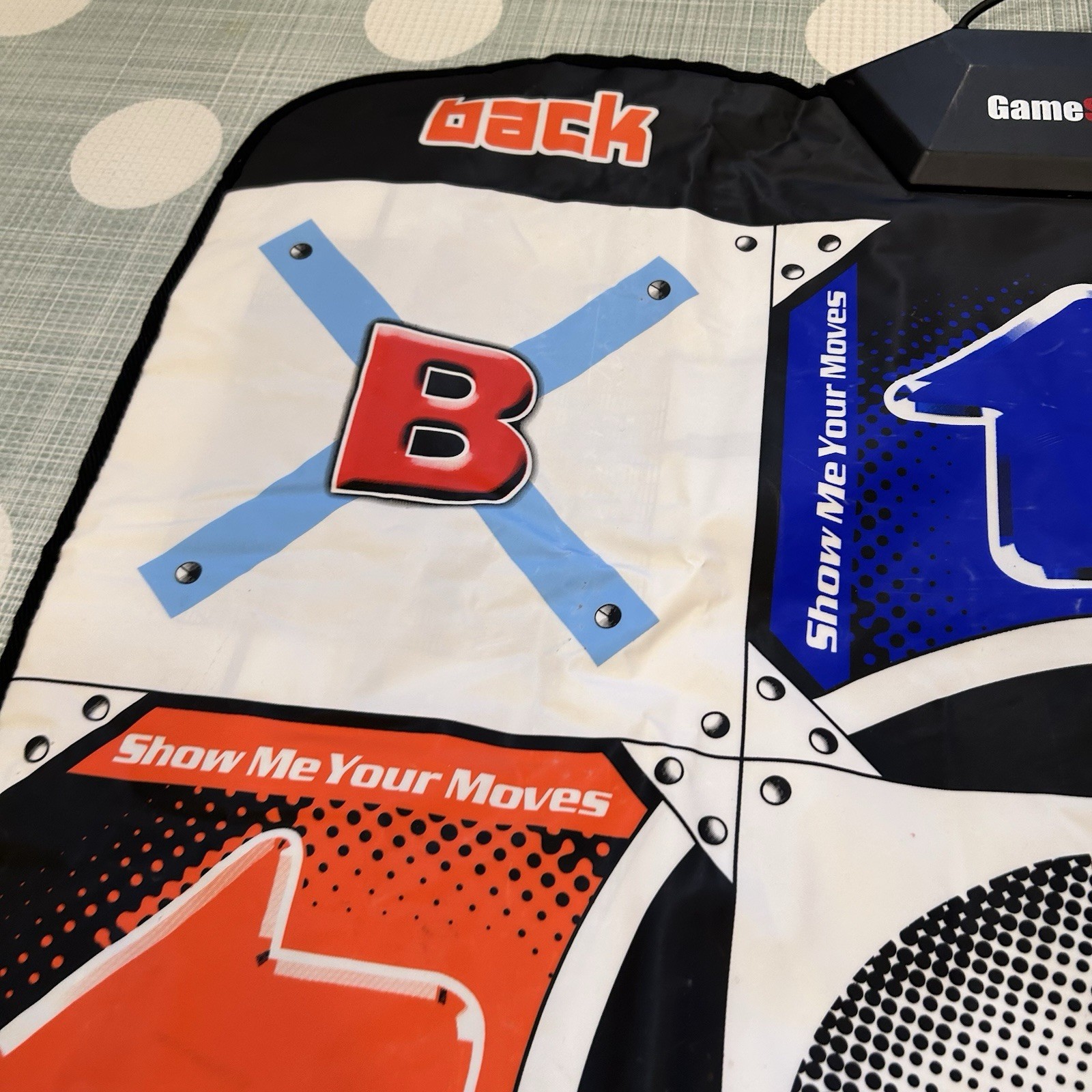 Gamestop Universal Dance Mat GameCube PS2 Xbox DDR Dance Dance Revolution Pad
