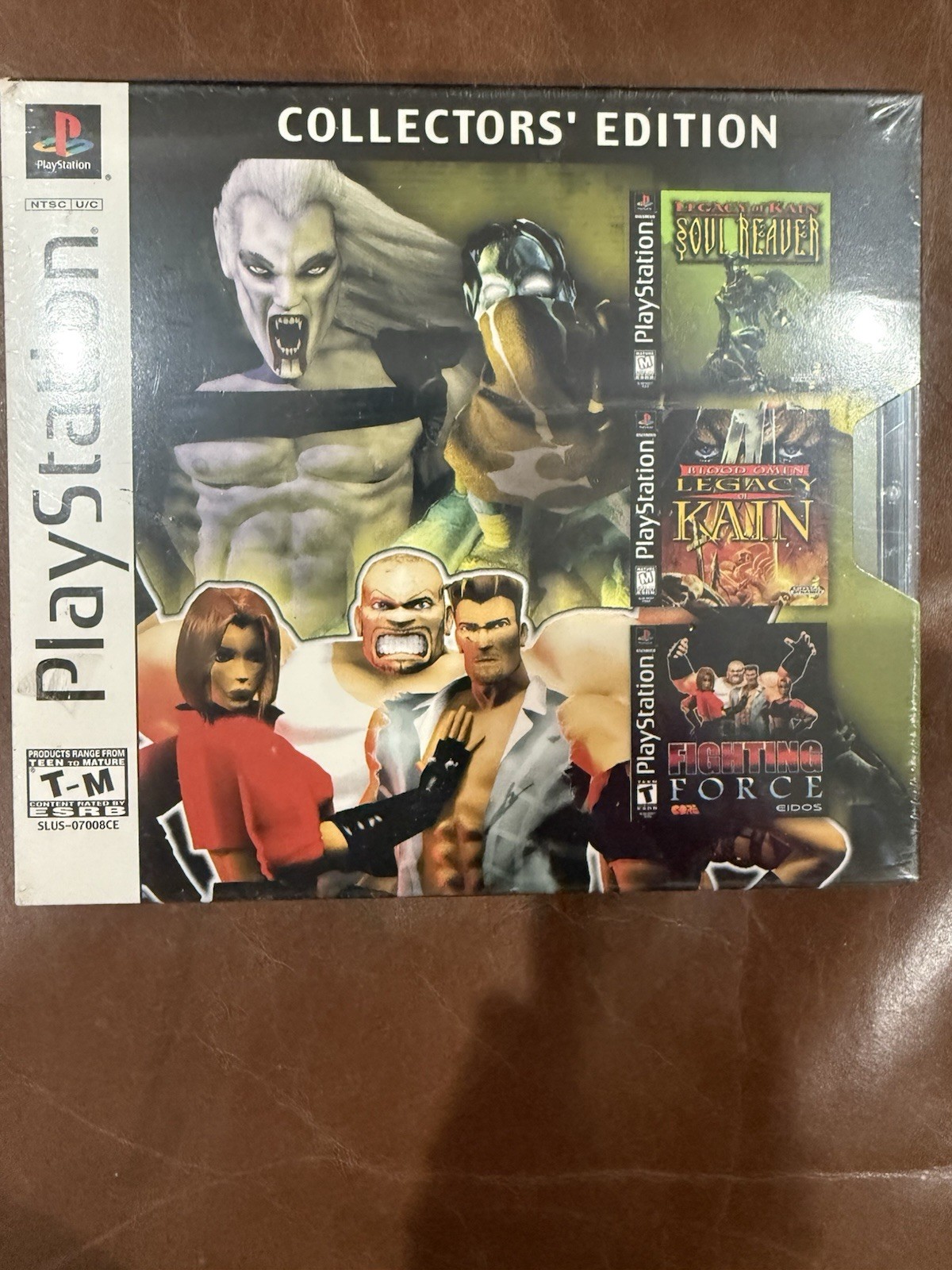 Eidos Collectors’ Edition Soul Reaver, Legacy of Kain & Fighting Force (PS1) New