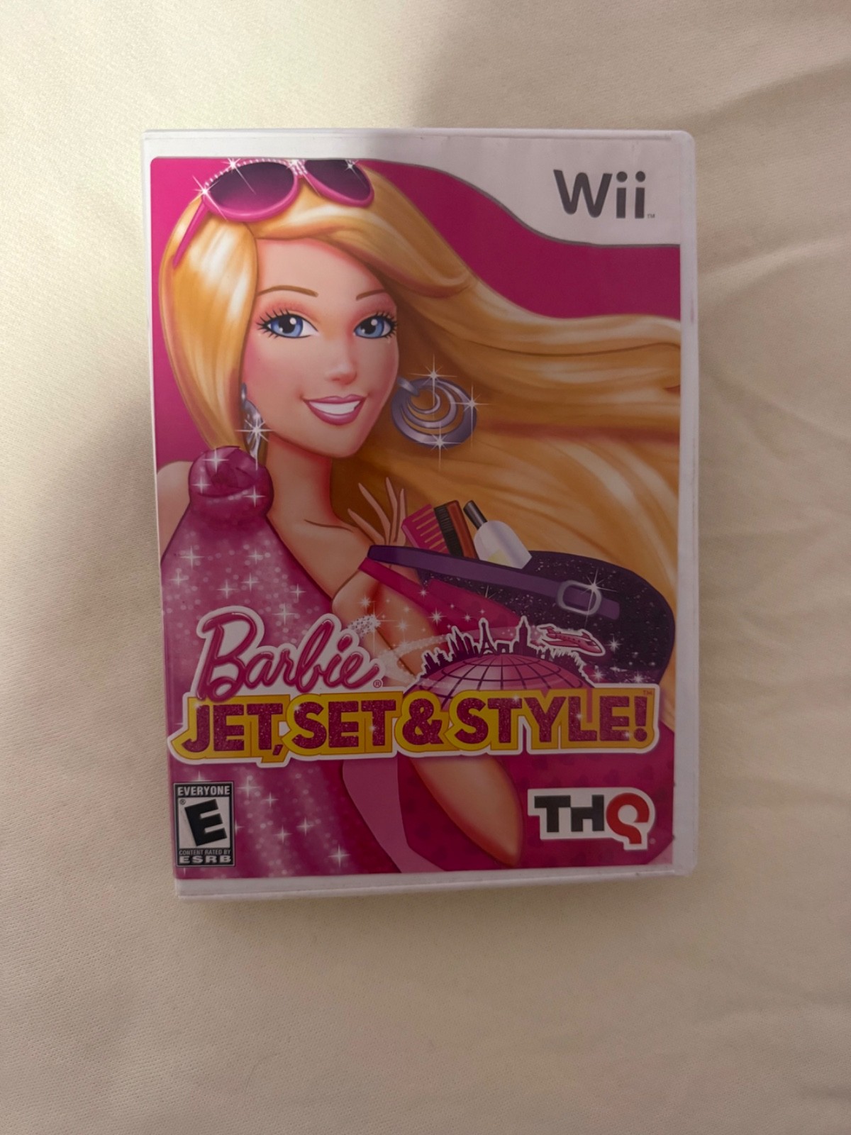 Barbie Jet Set & Style Nintendo Wii U Game Tested Working