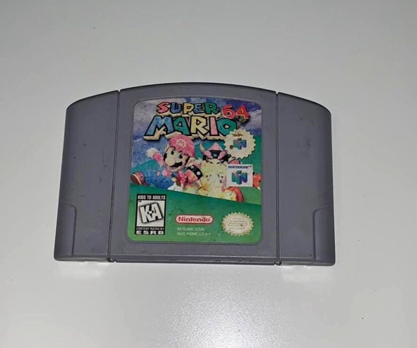 Nintendo 64 Console Bundle N64 With Mario 64 Treated Working Fast Shipping