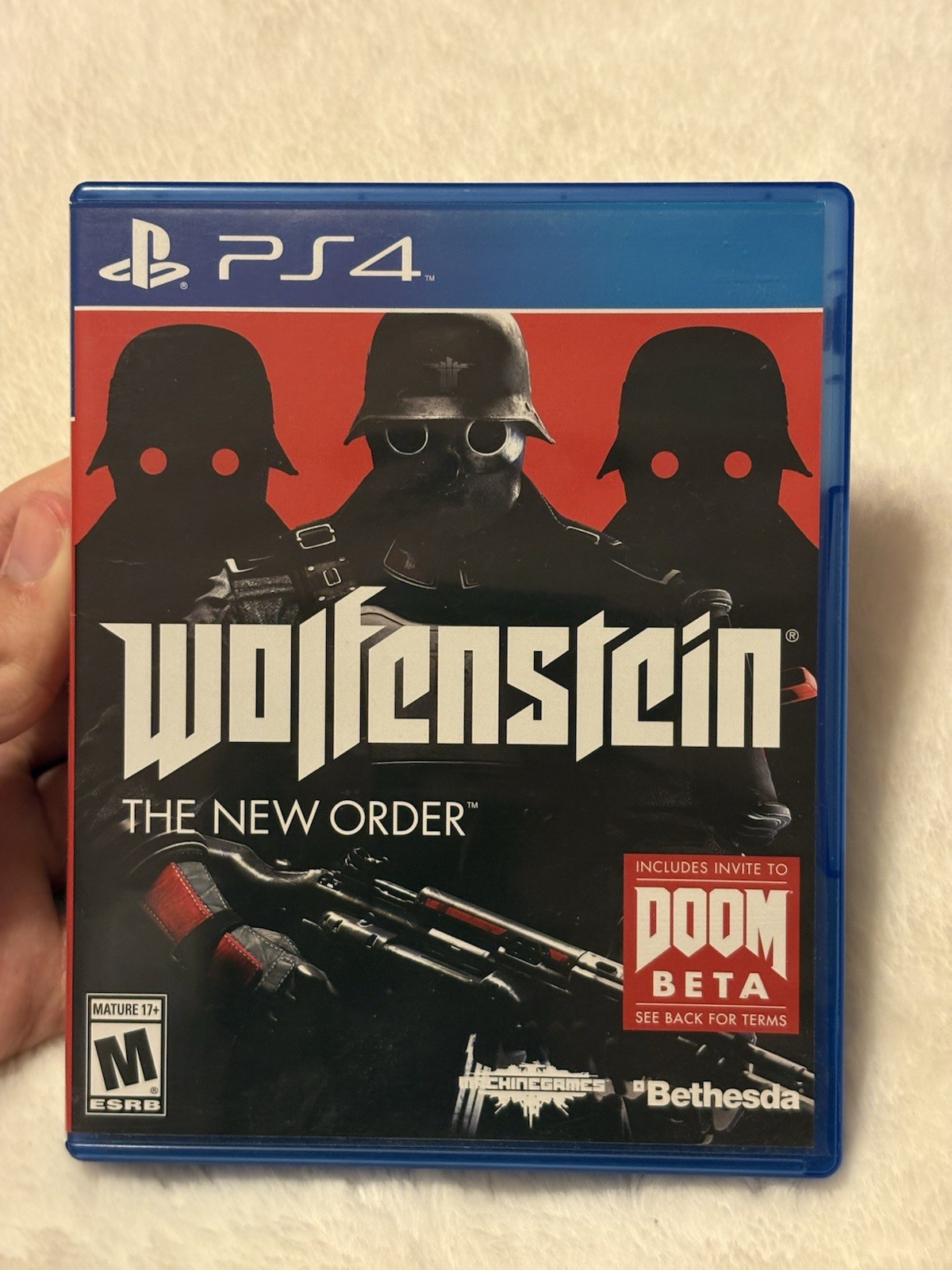 Wolfenstein II: The New Colossus & The New Order PS4 2 Game Bundle Lot CIB