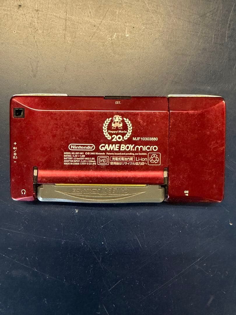 Nintendo Gameboy Micro Famicom Color Console 1Game Working s2146M