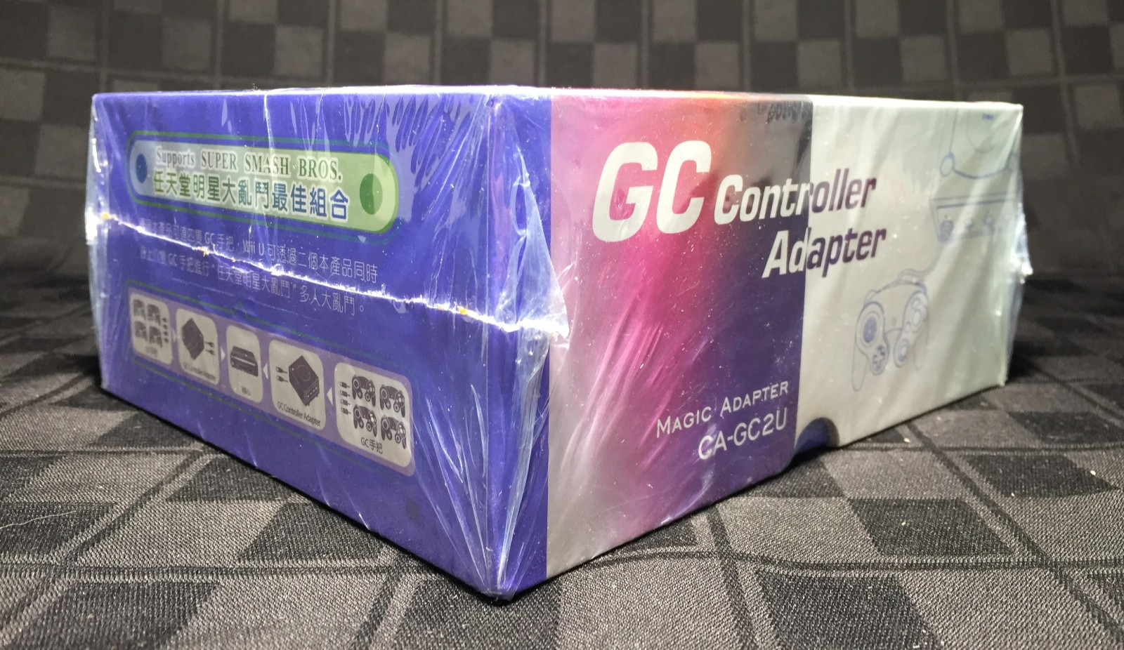 NEW sealed CONTROLLER ADAPTER Gamecube WII U Switch BROOK DESIGN Smash Bros GC