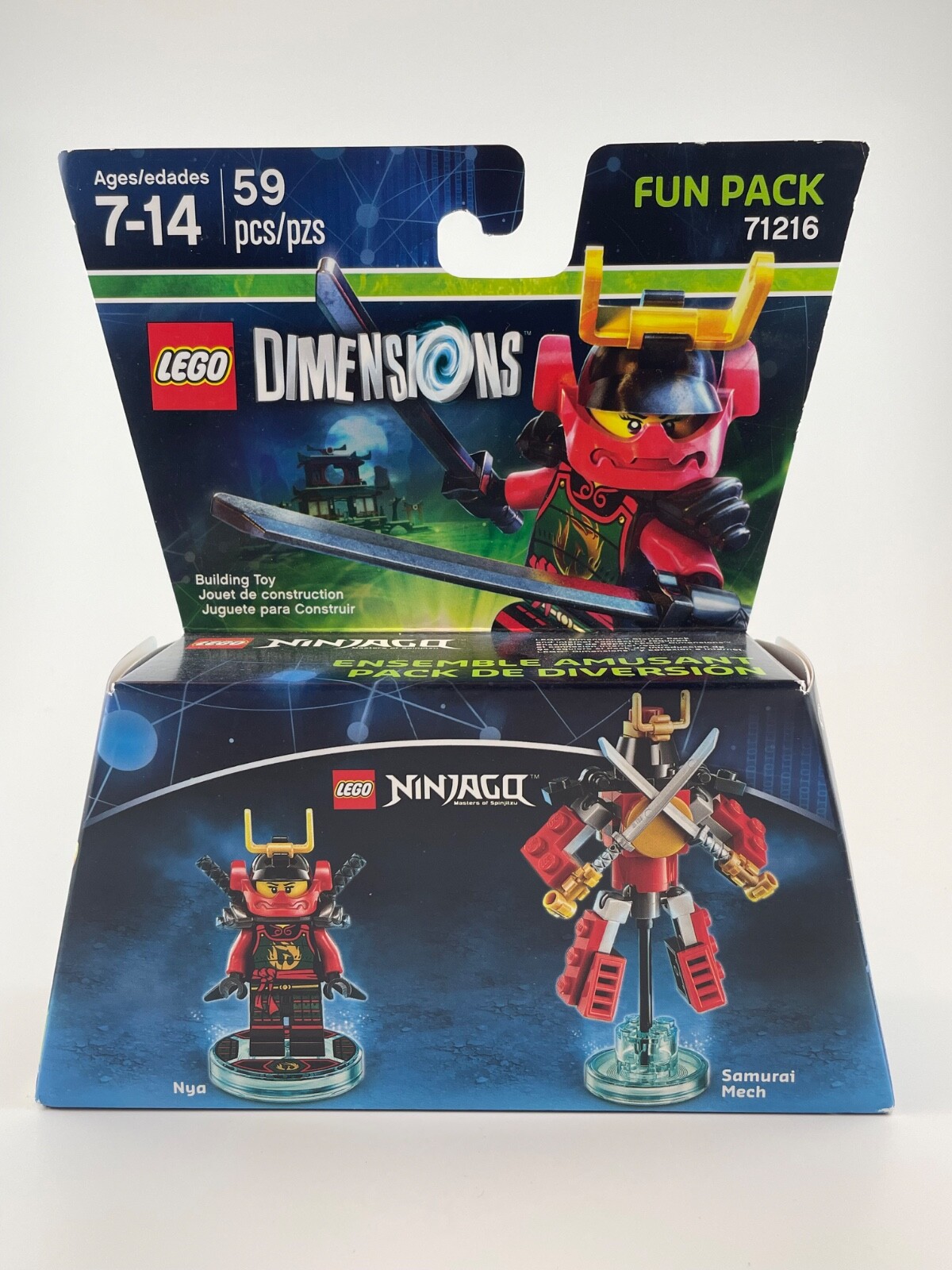 LEGO DIMENSIONS (71216): Ninjago Nya/Samurai Mech Fun Pack *NEW* retired item