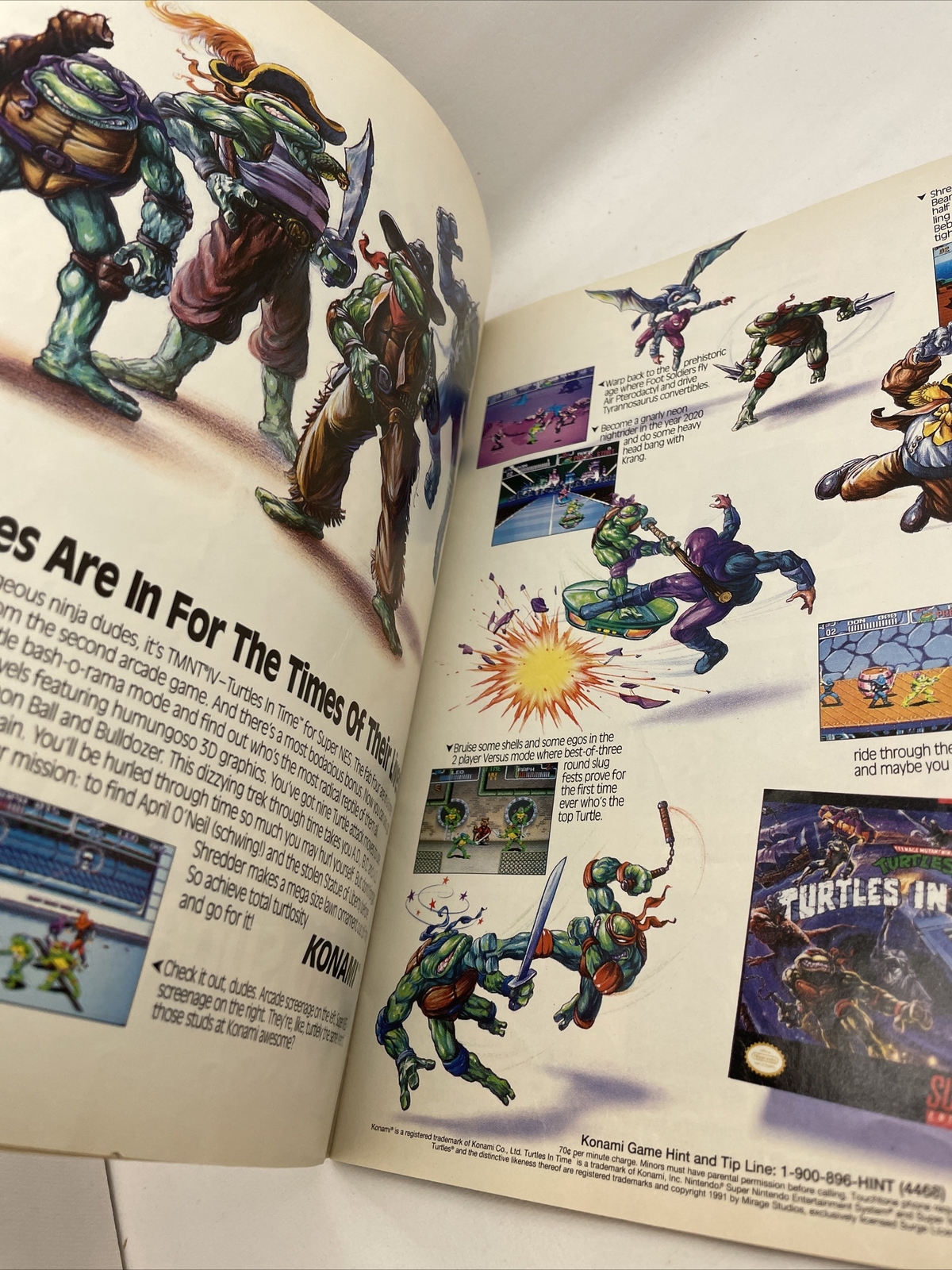 Super NES buyer’s guide 1992 Magazine Missing Cover And Back Cover
