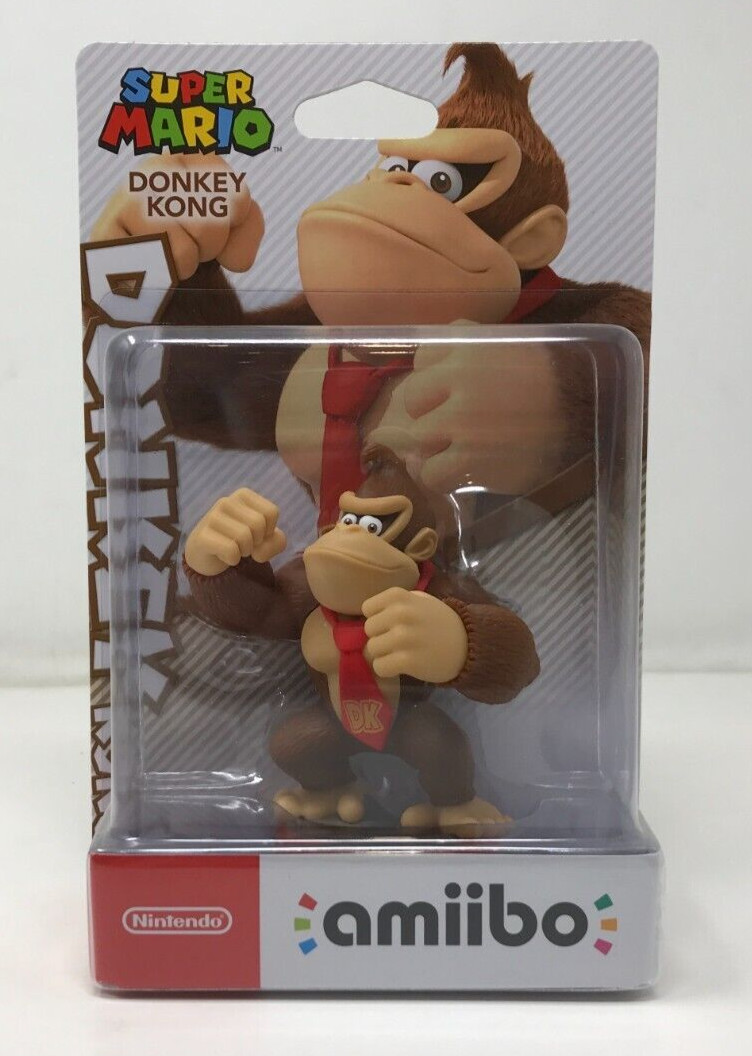 Donkey Kong Amiibo Super Mario Series Nintendo Brand New & Factory Sealed!
