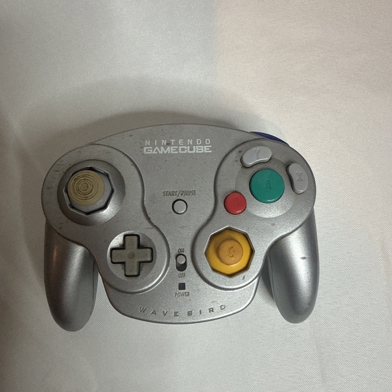 Untested Nintendo GameCube Wireless WaveBird Controller Only No Receiver A2