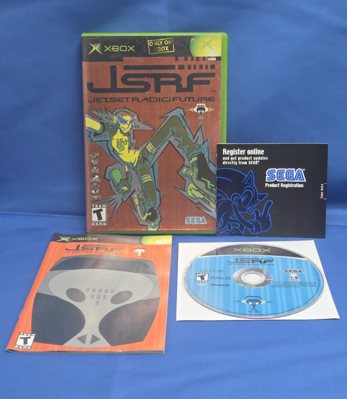 JSRF: Jet Set Radio Future Standalone Original Xbox CIB – Free Shipping