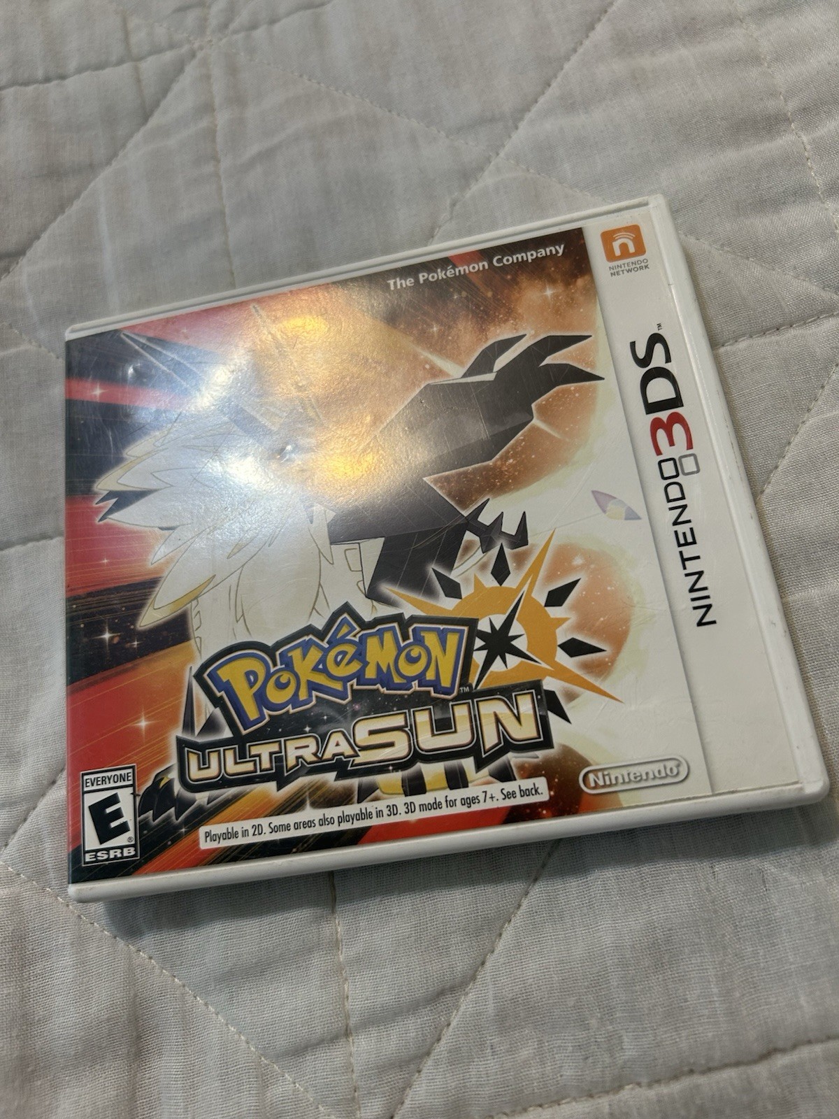 The Pokémon Company Pokémon Ultra Sun Nintendo 3DS Game, Manual