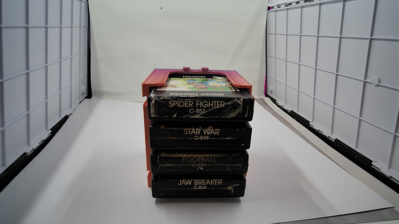 4x CCE Star War Jaw Breaker Football Spider Fighter South Am Brazil Atari 2600