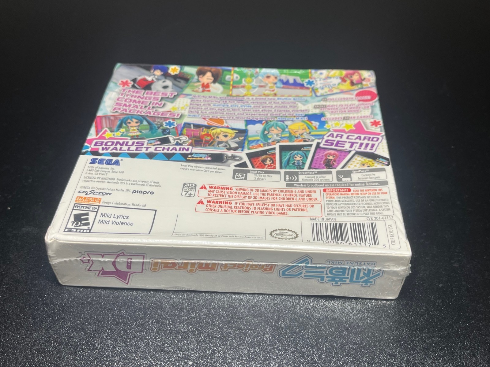 Hatsune Miku: Project Mirai DX (Nintendo 3DS, 2015) Bonus Extras B12