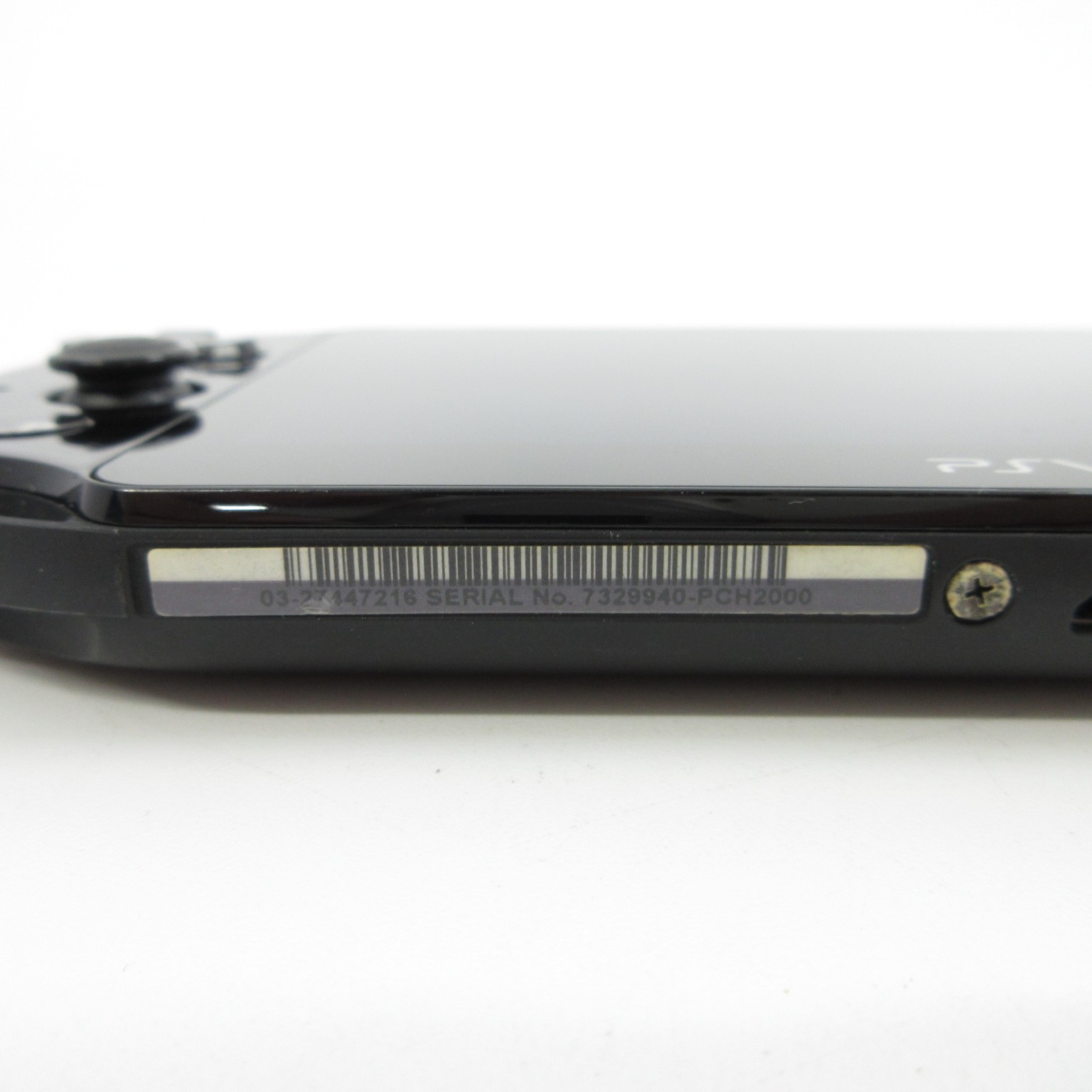 【Near Mint】Sony PS Vita PCH-2000 Black Wi-Fi Model Console #NET08/0614/03
