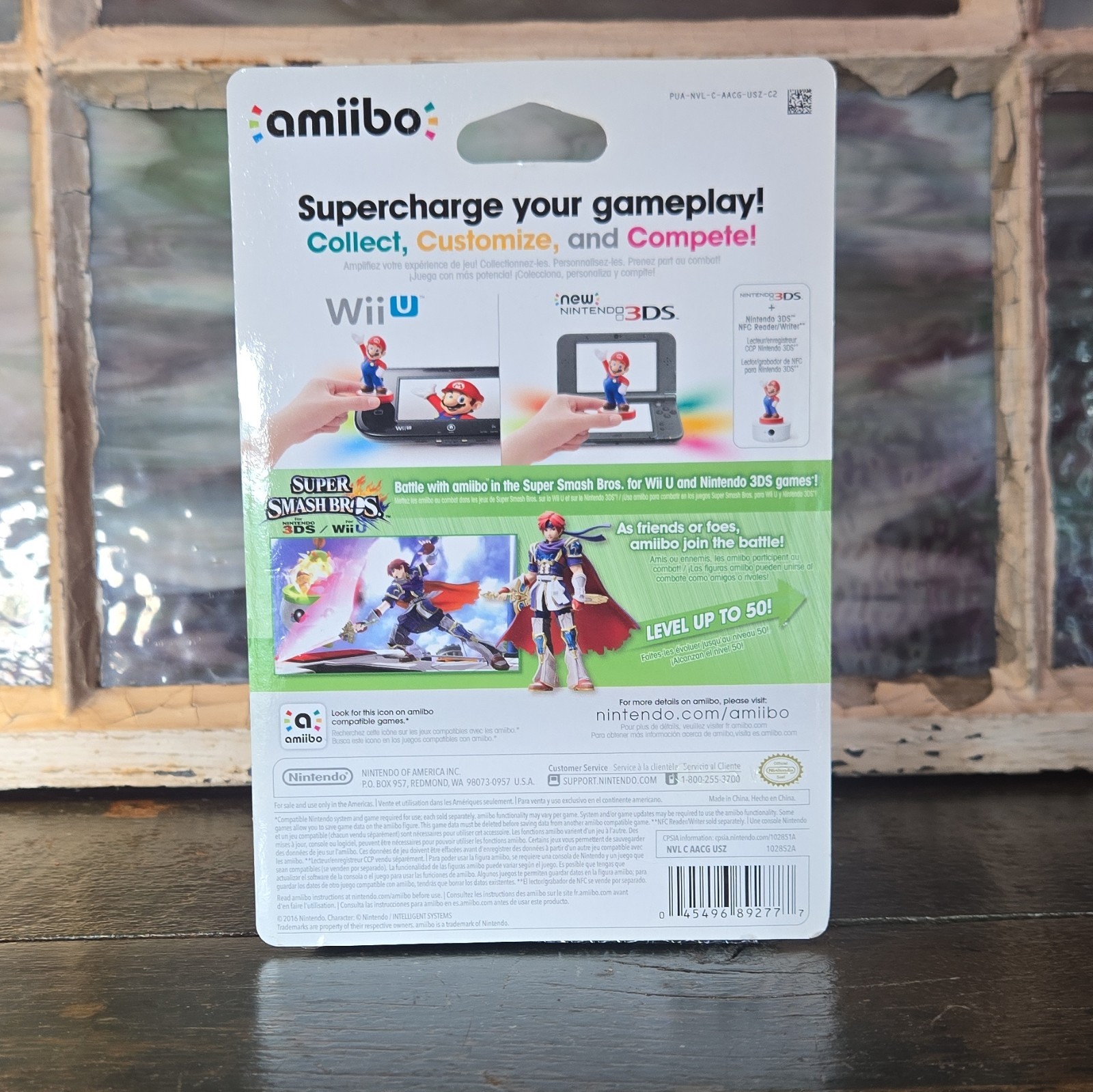 Nintendo amiibo Roy Collectible Figure for Super Smash Bros.