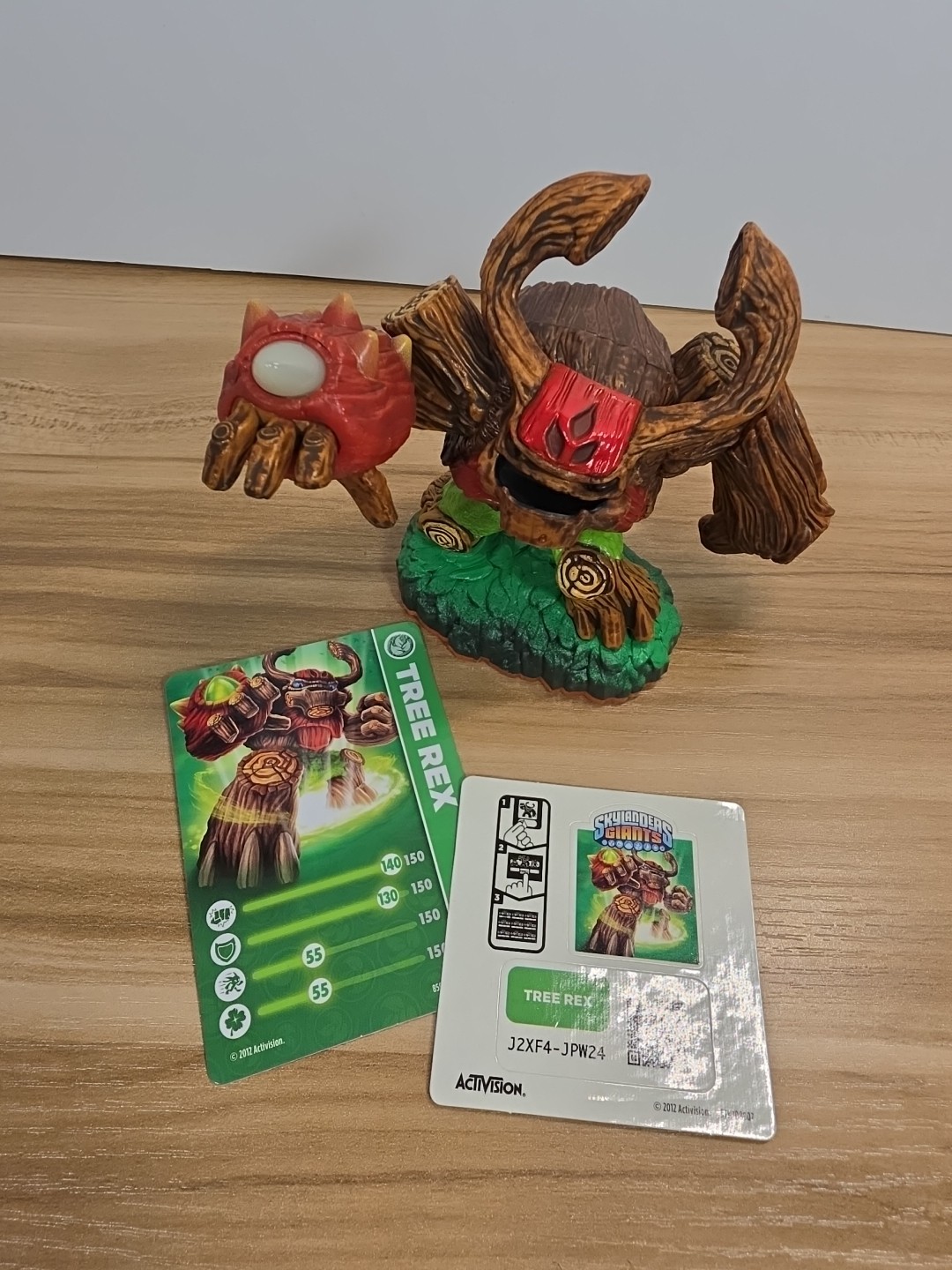 Skylanders Activision Giants Tree Rex Wood Video Game Accessory Figure