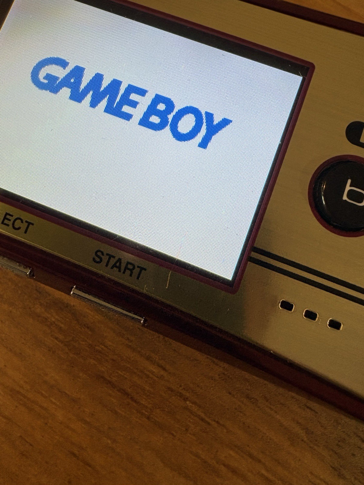Nintendo Game Boy Micro Famicom 20th Anniversary Console Tested Good