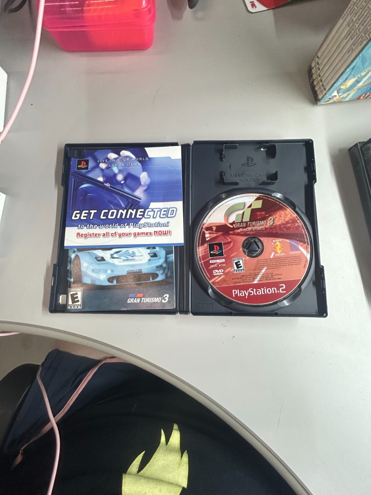Gran Turismo 3 A-Spec PS2 Complete CIB Black Label Sony Tested Working