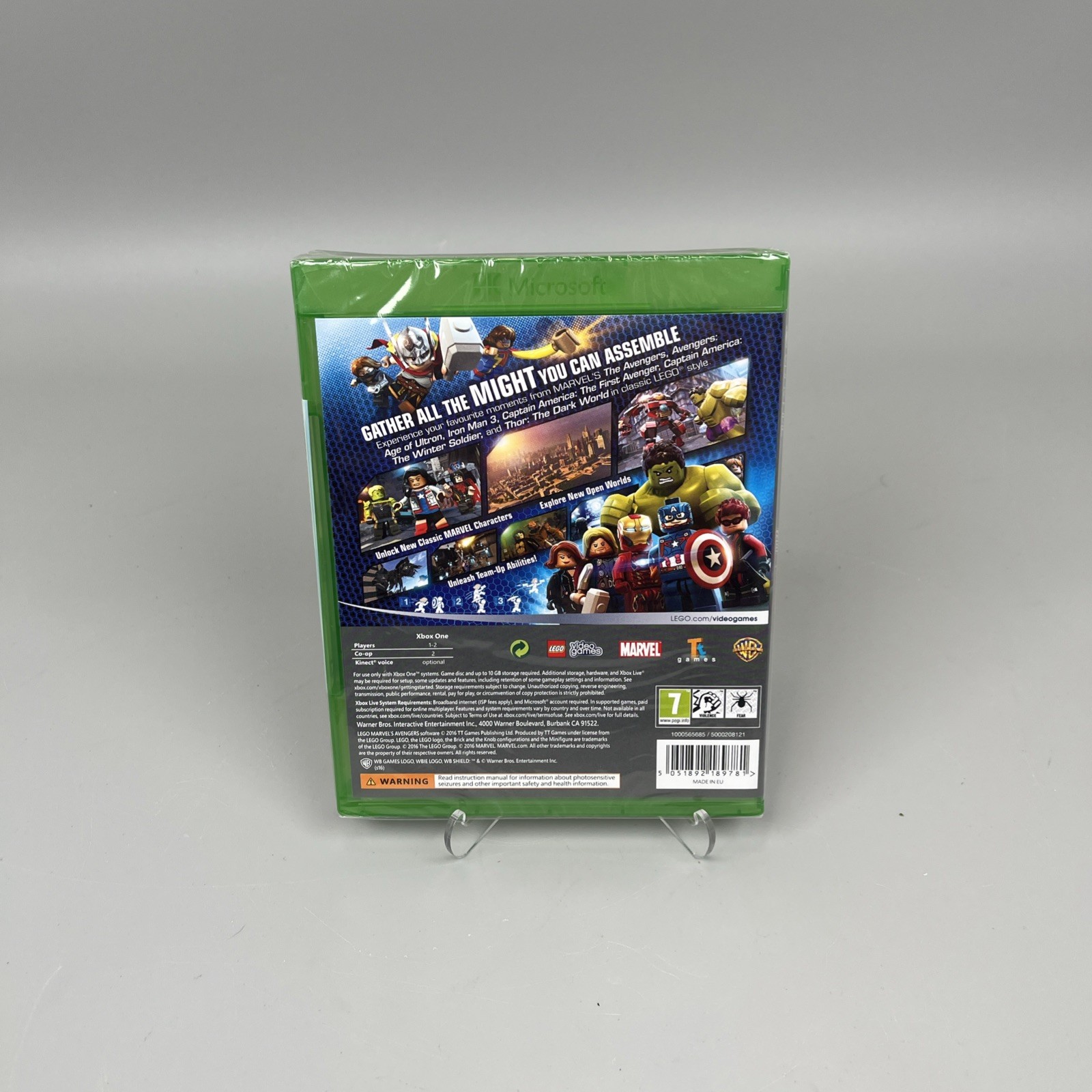 Lego Marvel Avengers – Xbox One – WB Games – New Factory Sealed with Slipcover