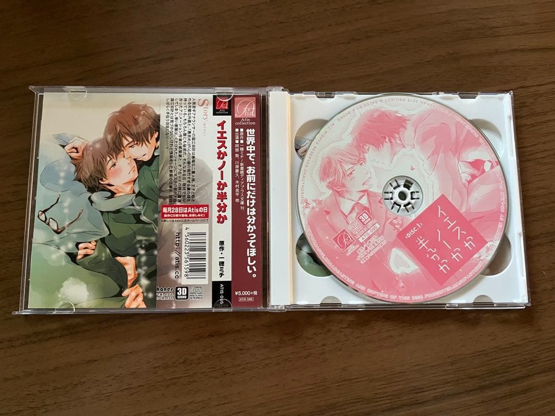 Yes or No or Half? Drama CD Michi Ichiho BL 3.5 in model
