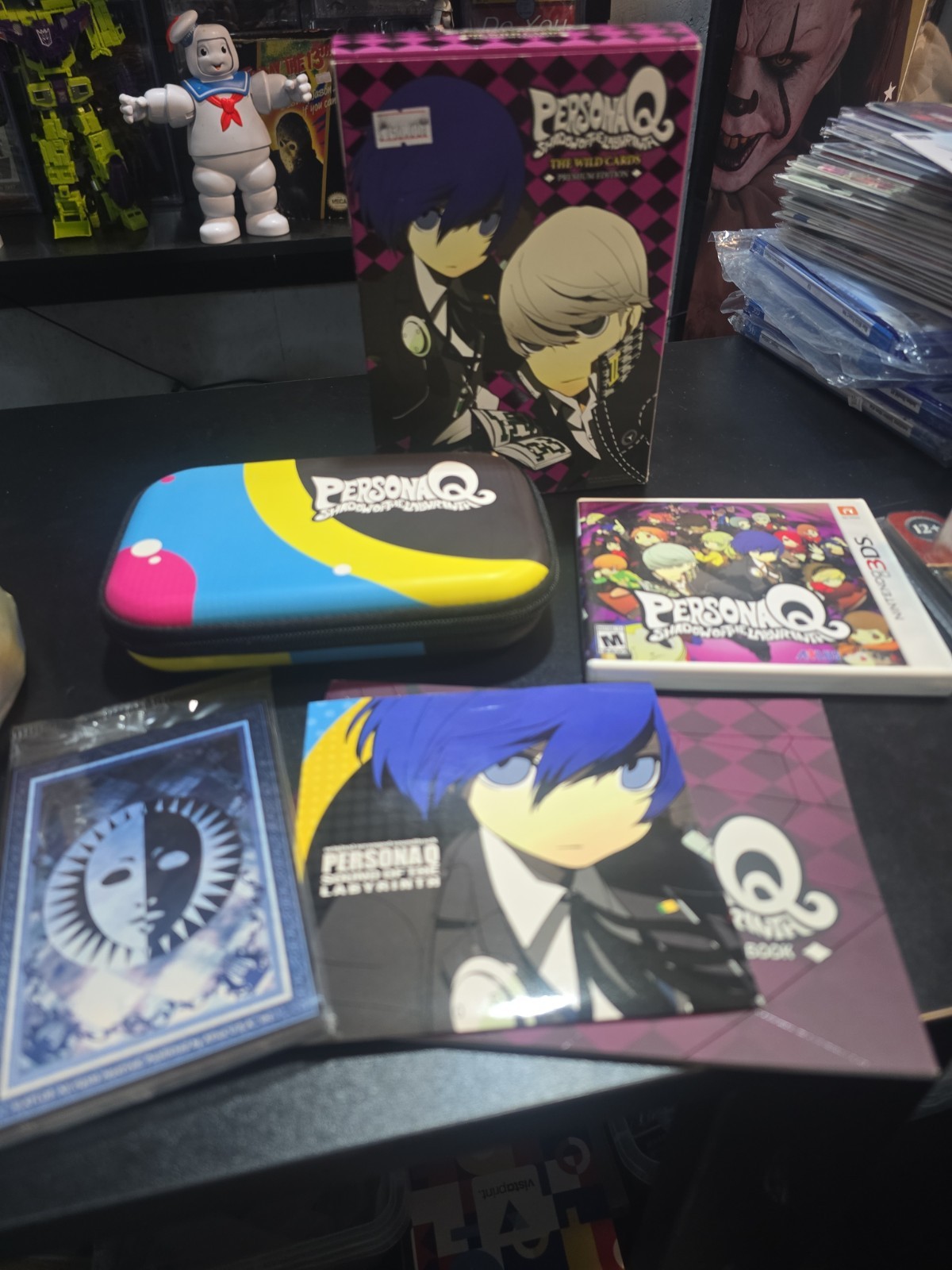 Persona Q: Shadow of the Labyrinth The Wild Cards Premium Edition – open box