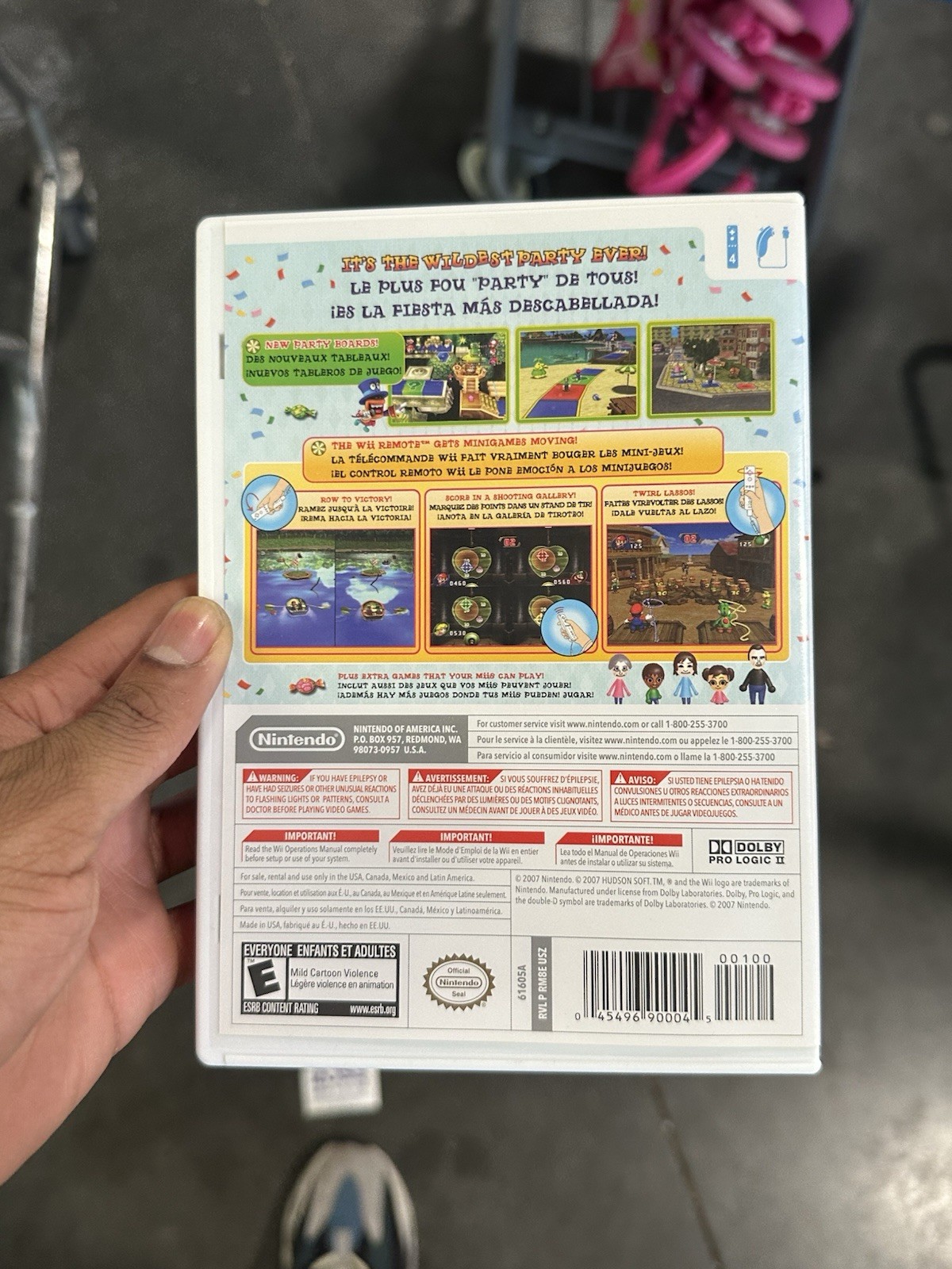 Nintendo Mario Party 8 Nintendo Wii Party NTSC-U/C w/ Case & Manual