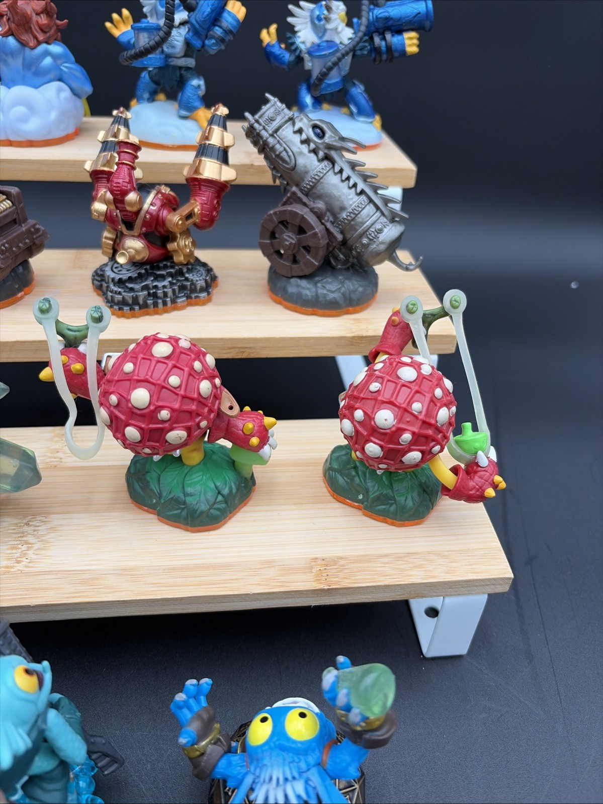 Skylanders Giants Lot Pop Fizz Jet Vac Shroomboom Terrafin Gill Grunt