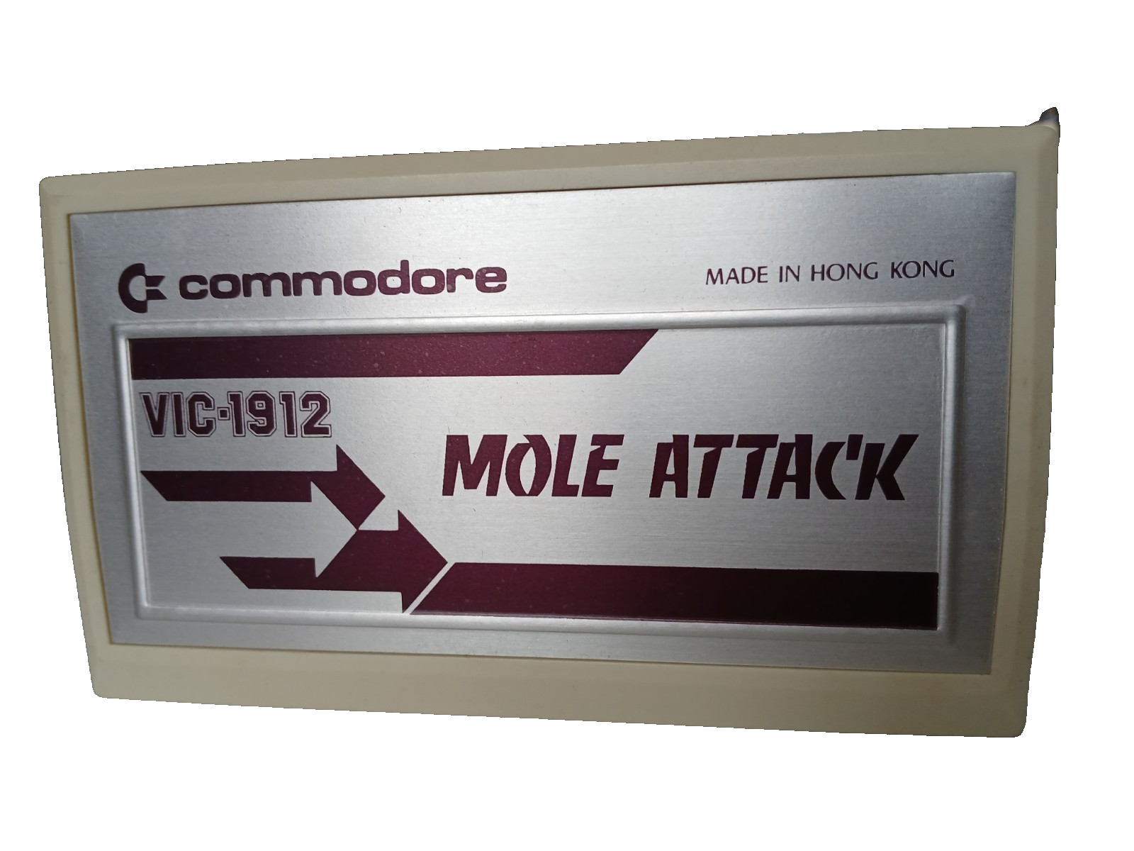 Mole Attack Commodore VIC 20 Case, Cartridge & Insert, Untested 1981