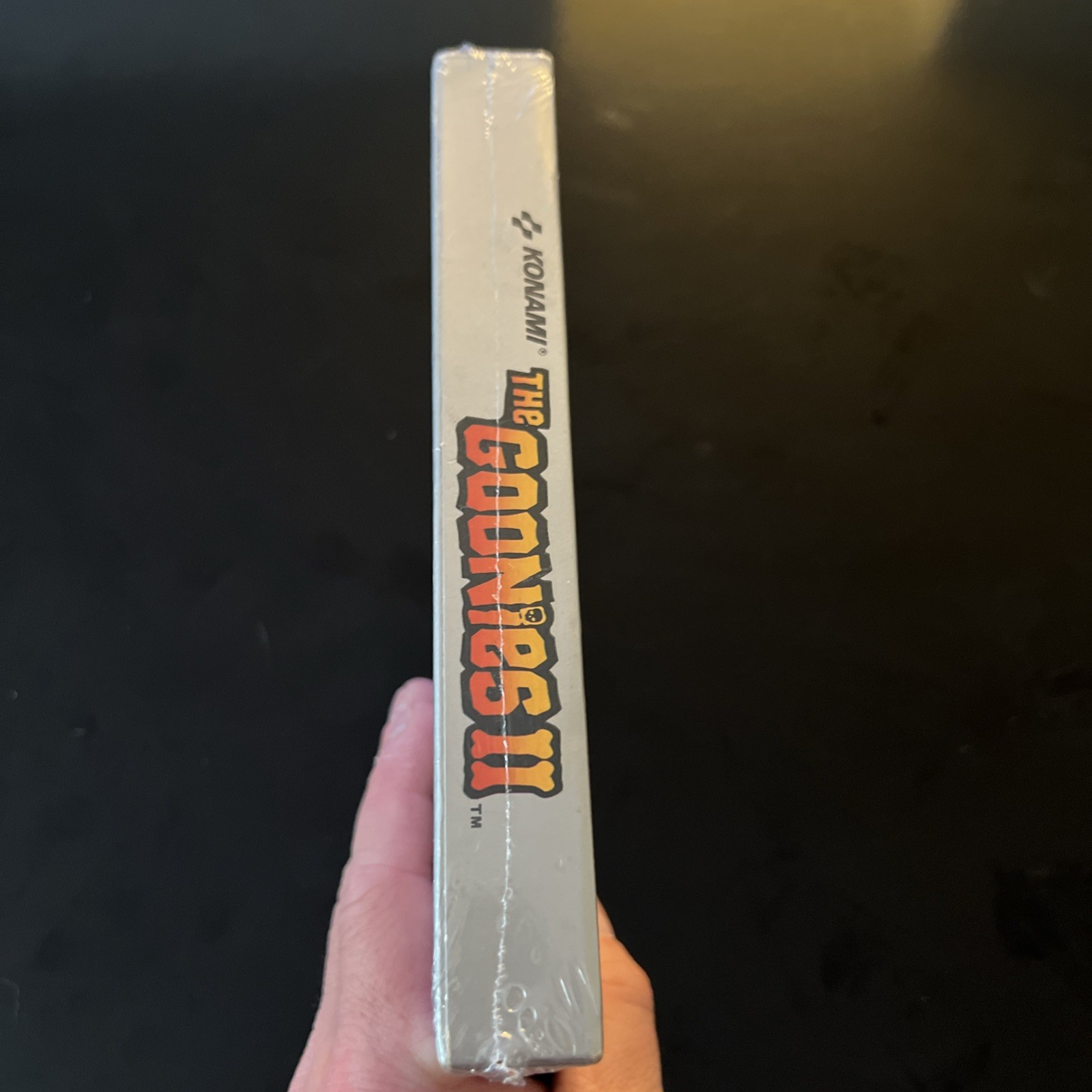 The Goonies II Nintendo NES Cartridge Case/Original Game Box, Rewrapped