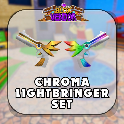 Murder Mystery 2 MM2 | Chroma Lightbringer Set | Godly Knives and Guns