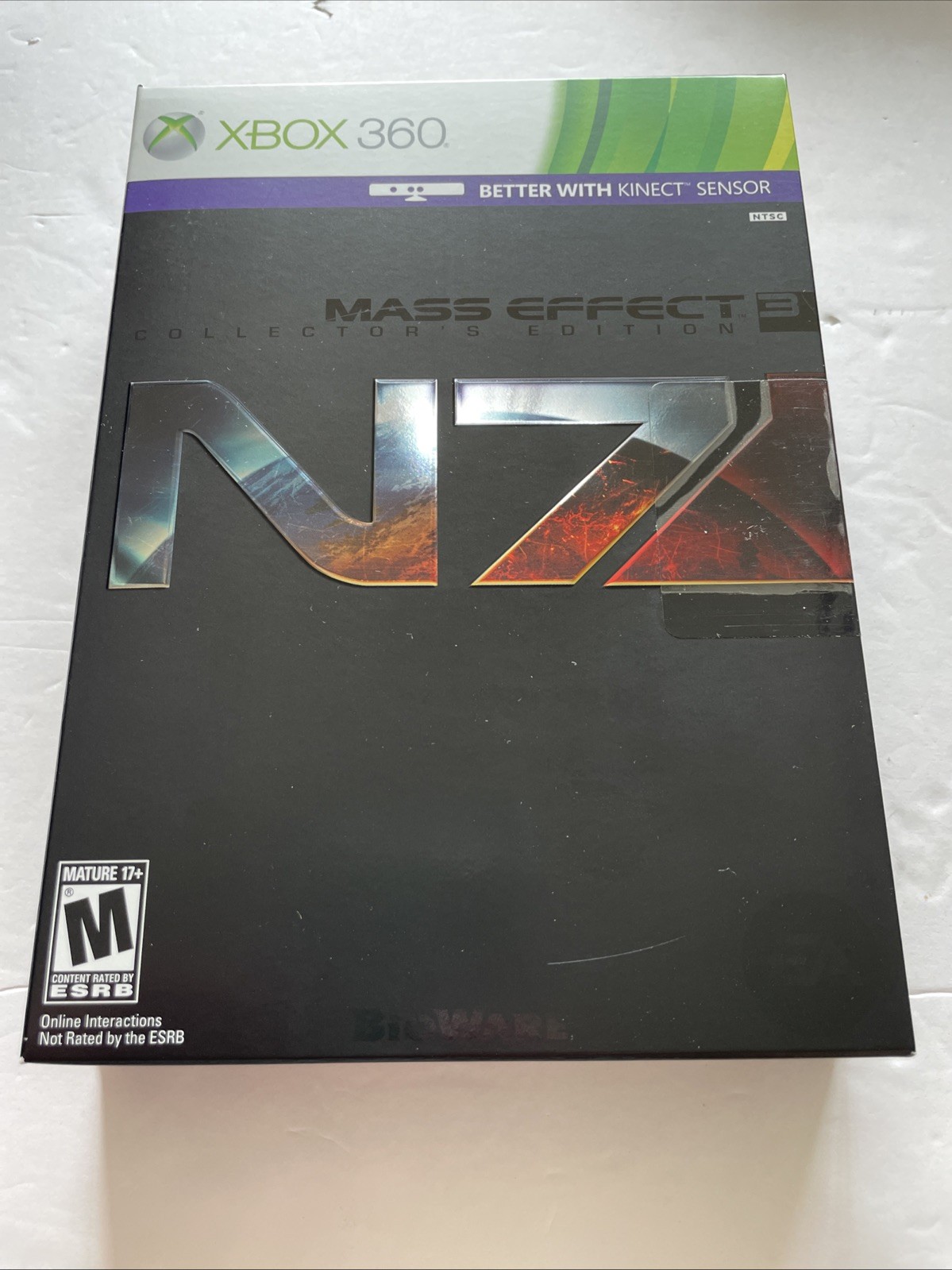 Mass Effect 3 — N7 Collector’s Edition (Microsoft Xbox 360, 2012) New Sealed