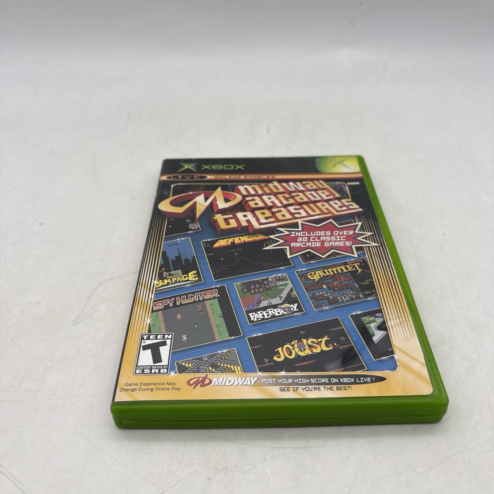 Midway Arcade Treasures Microsoft Original Xbox Complete w/ Manual CIB Tested