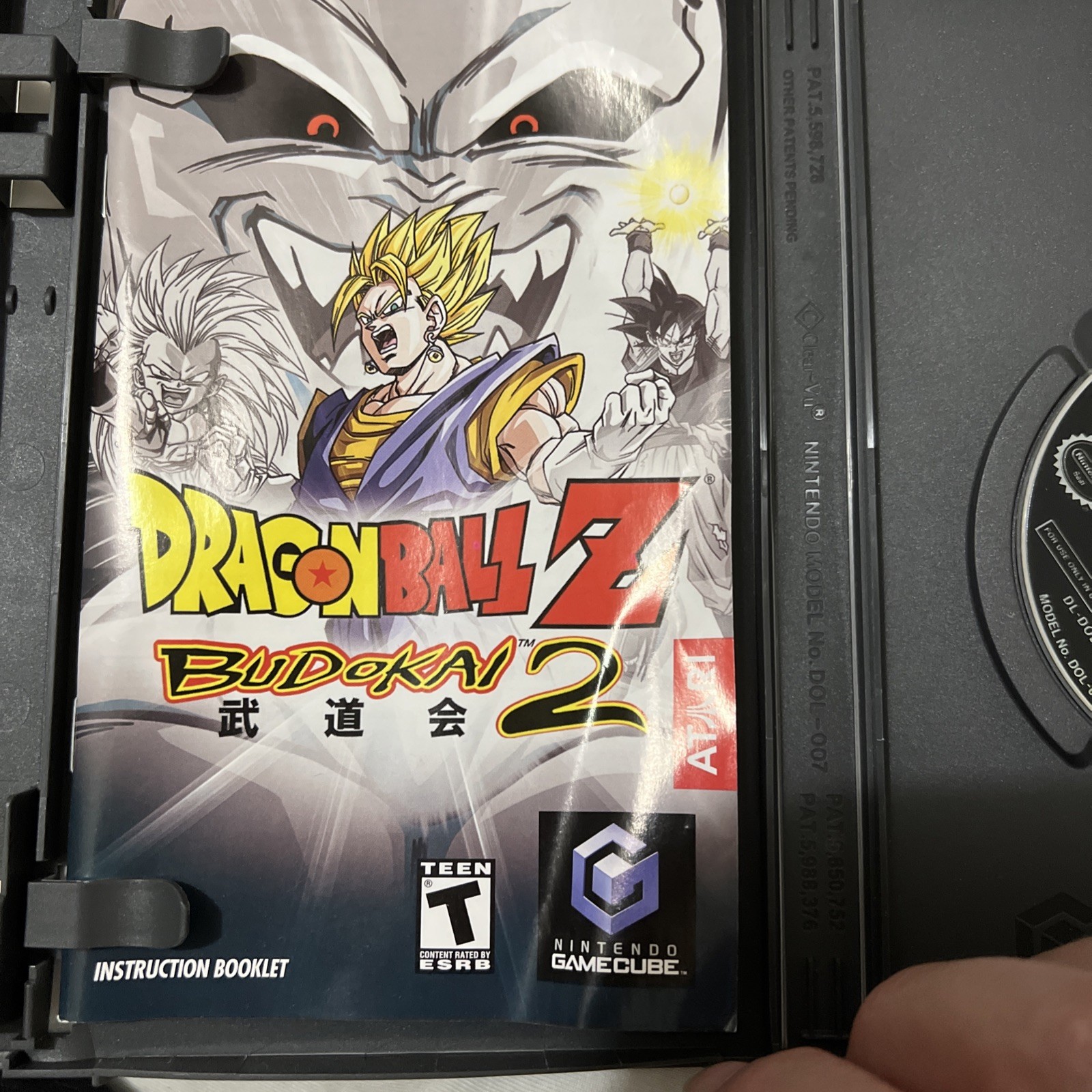 Dragon Ball Z Budokai 2 – GameCube – Complete – Cosmetic Wear on Cover/Manual