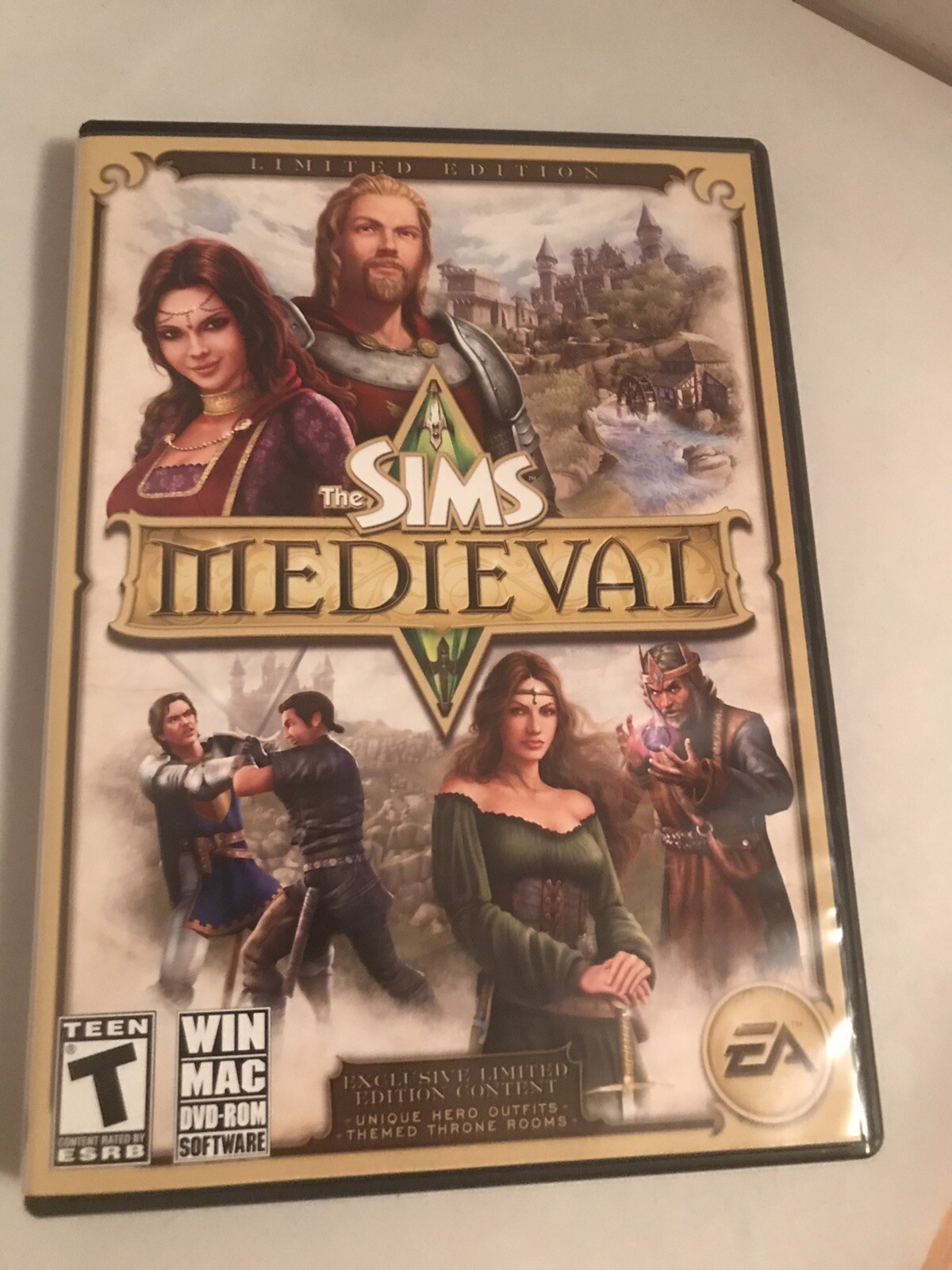Lot of 6 Sims PC Games – Sims 3 Deluxe, Generations. Sims 2 University. Medieval