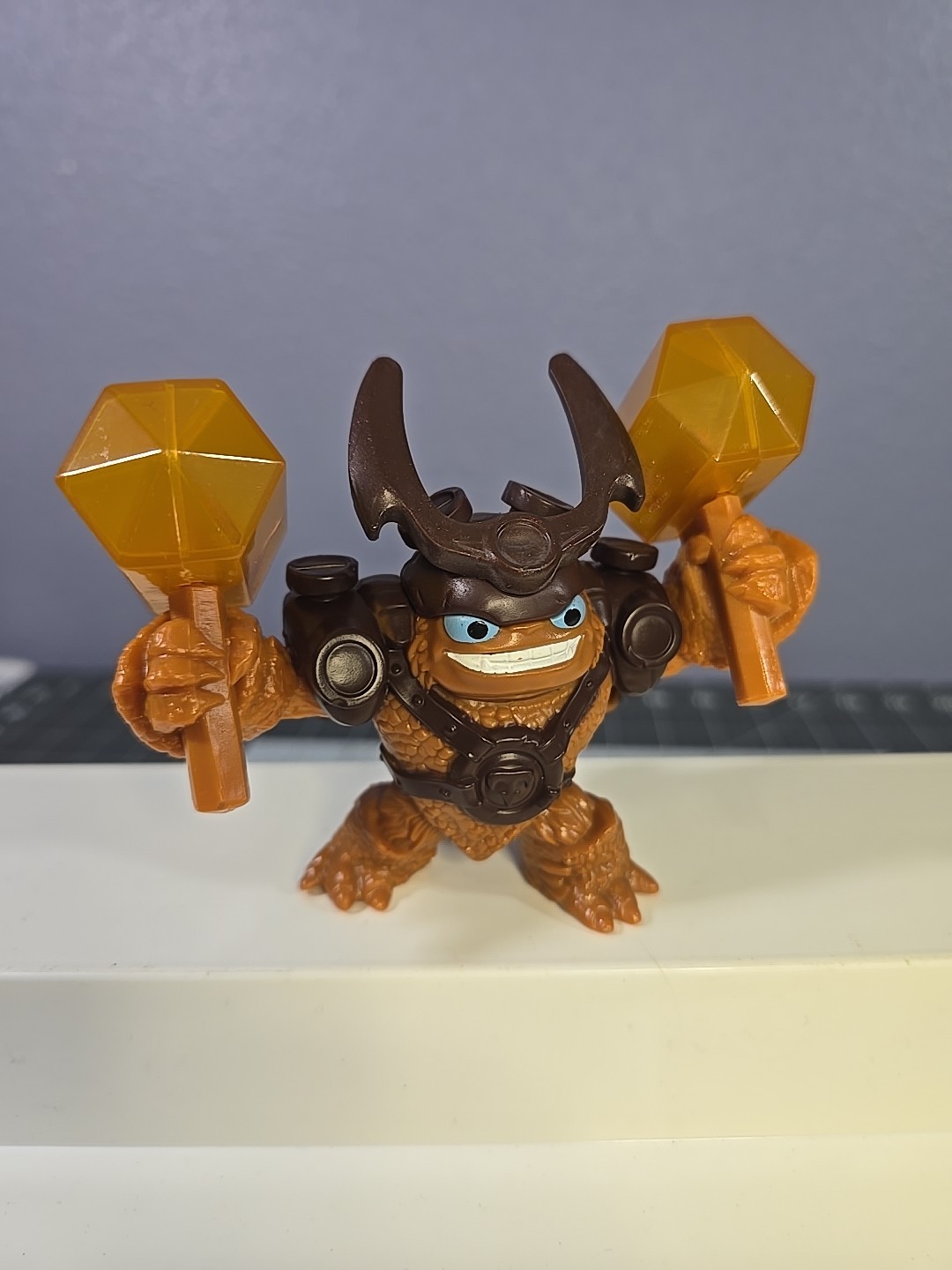 Skylanders Trap Team Wallop McDonalds Action Figure, Working Hammer Action