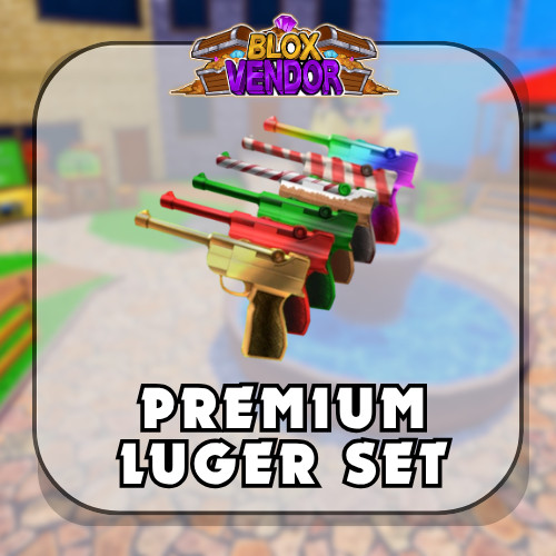 Murder Mystery 2 MM2 | Premium Luger Set | Godly Knives and Guns